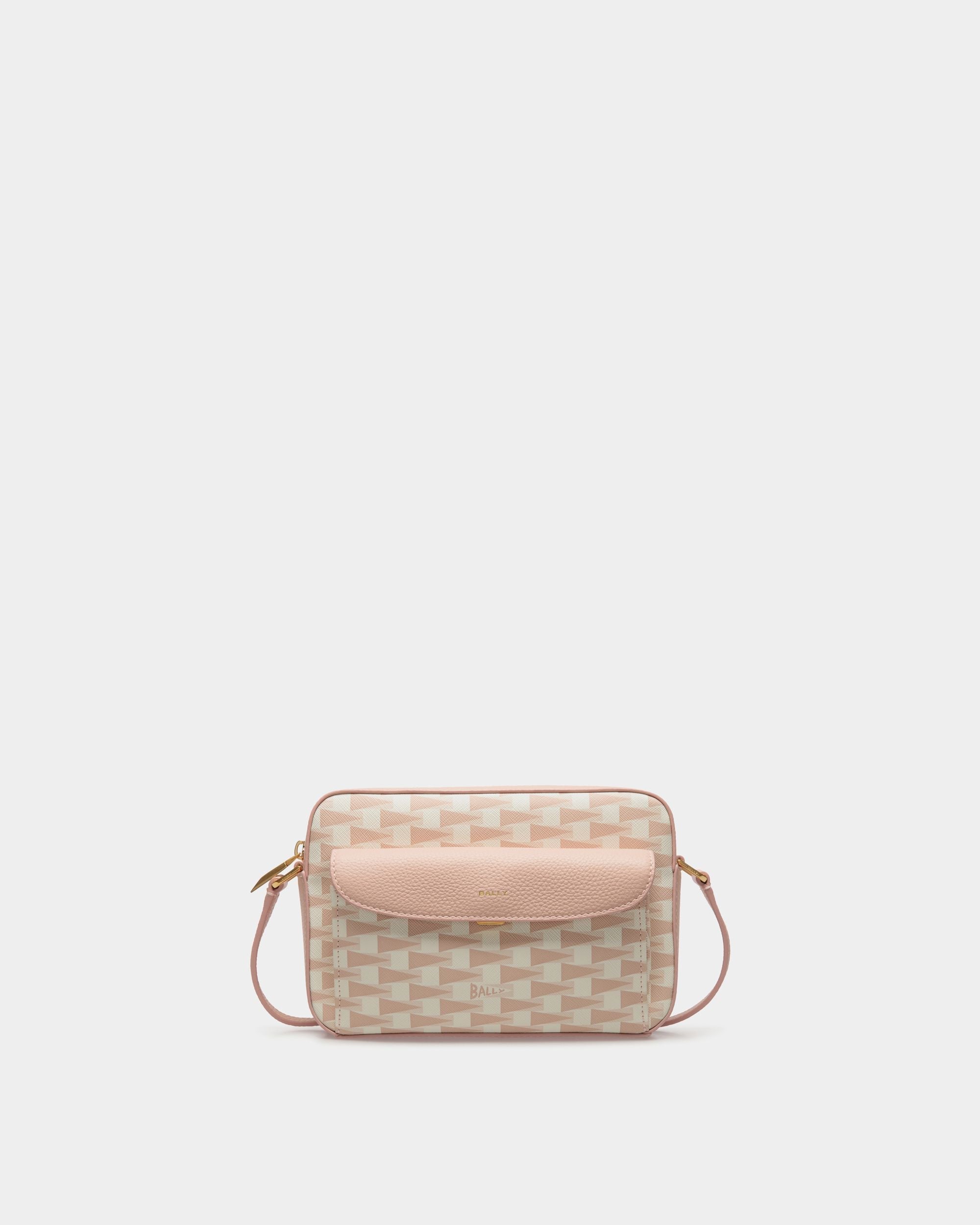 Pennant Crossbody Bag in Dusty Petal - Women's - Bally - 01