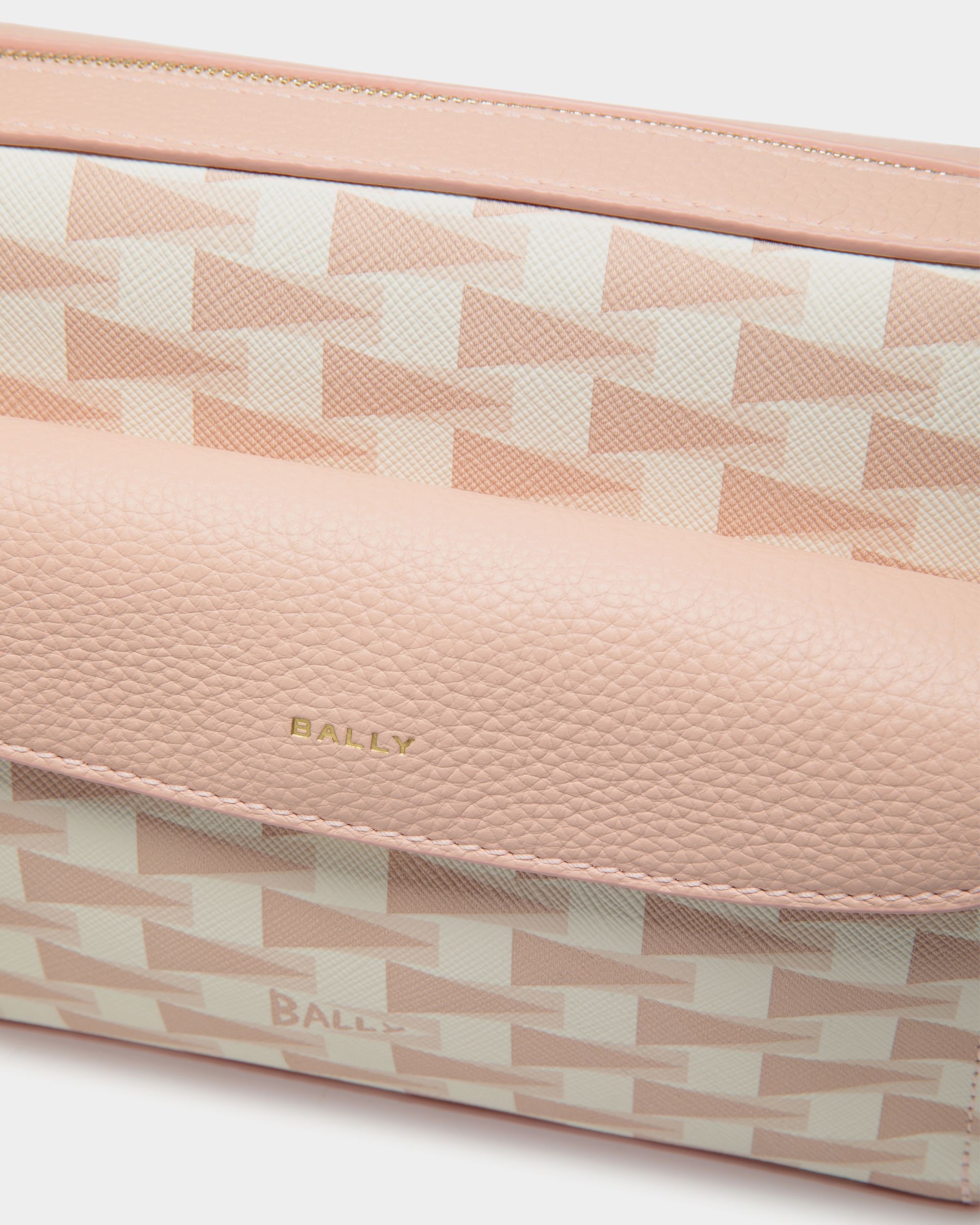 Pennant Crossbody Bag in Dusty Petal - Women's - Bally - 05