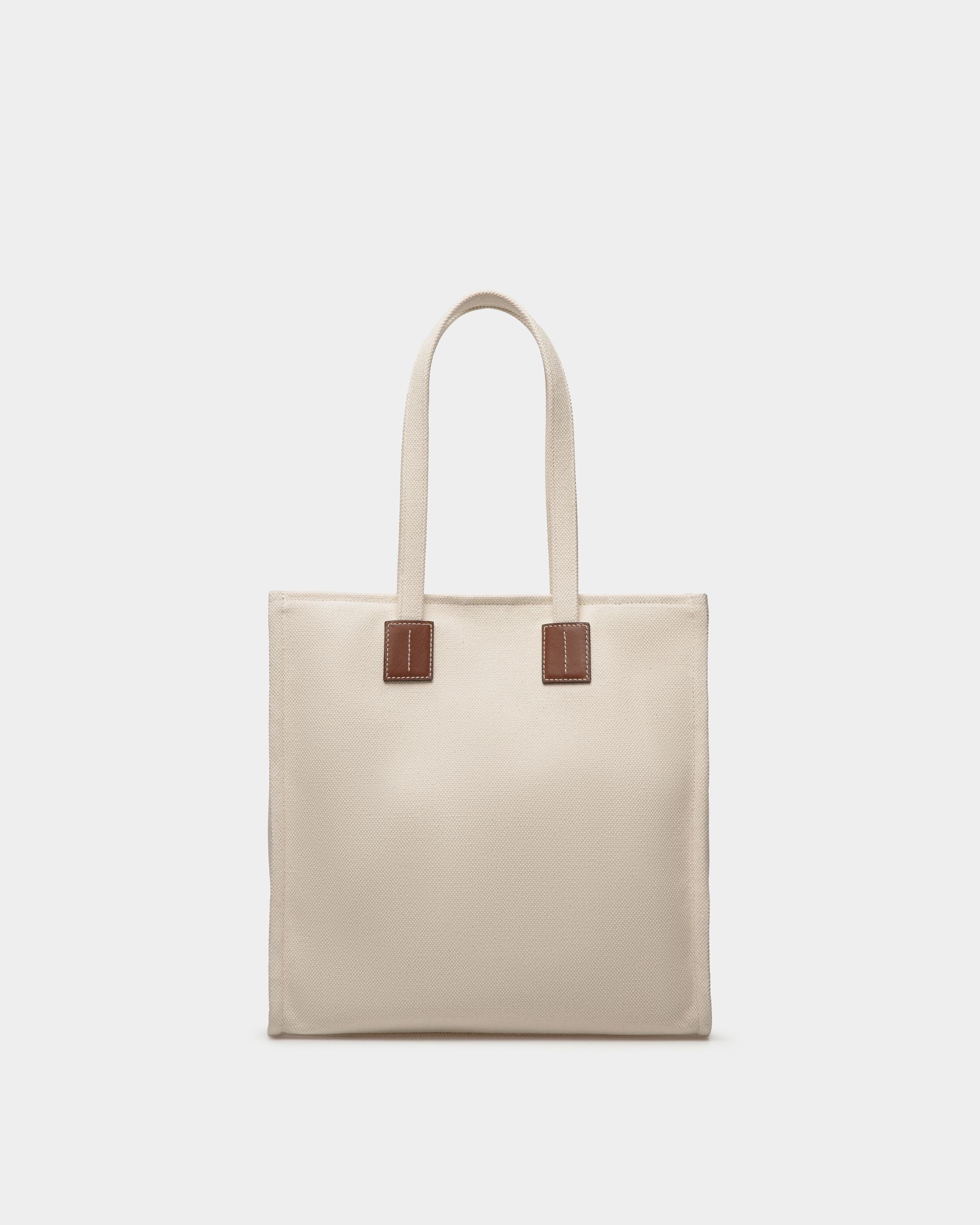 Akelei Tote Bag in Canvas - Women's - Bally - 03