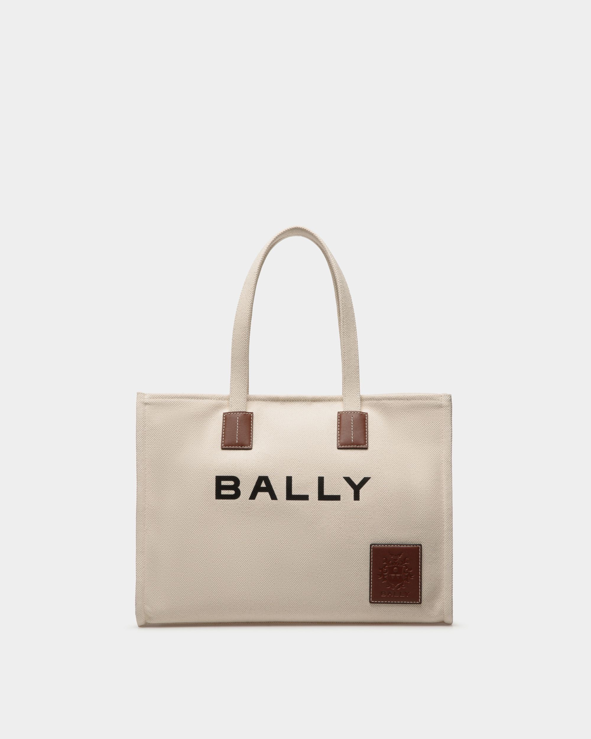 Akelei Tote Bag in Canvas - Women's - Bally - 01