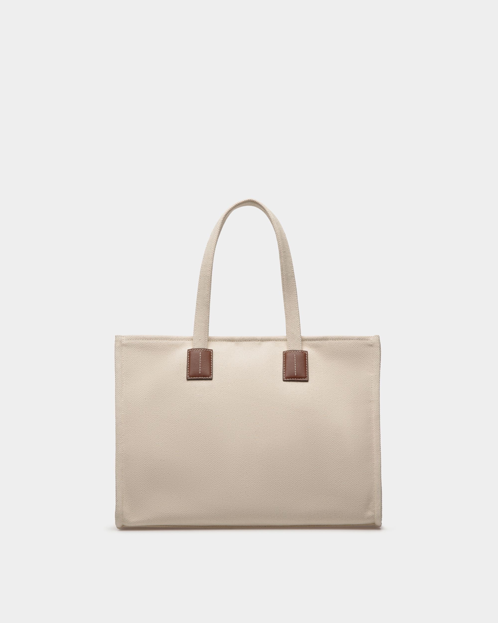 Akelei Tote Bag in Canvas - Women's - Bally - 03