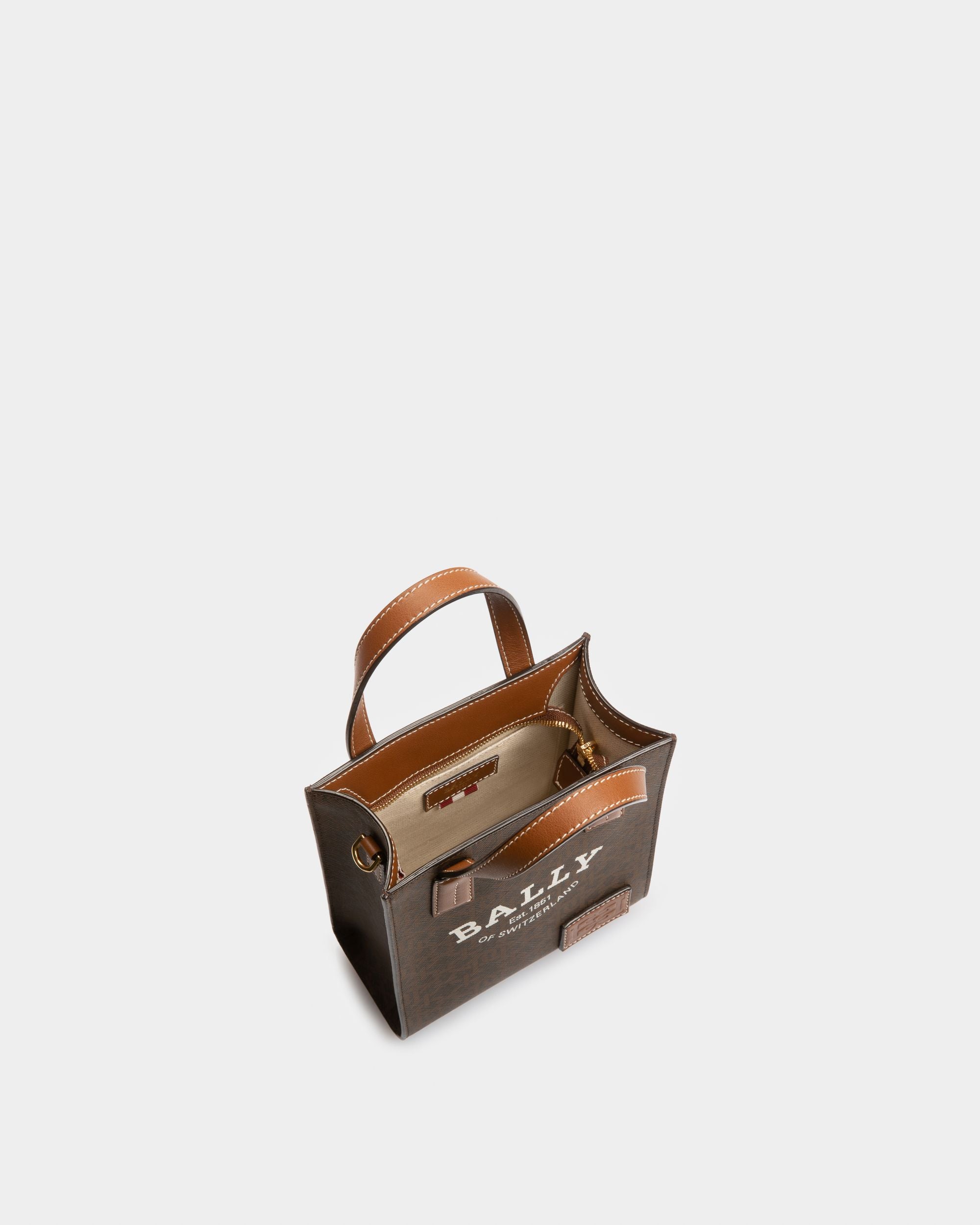 Crystalia Xs Tpu Minibag In Brown - Women's - Bally - 04