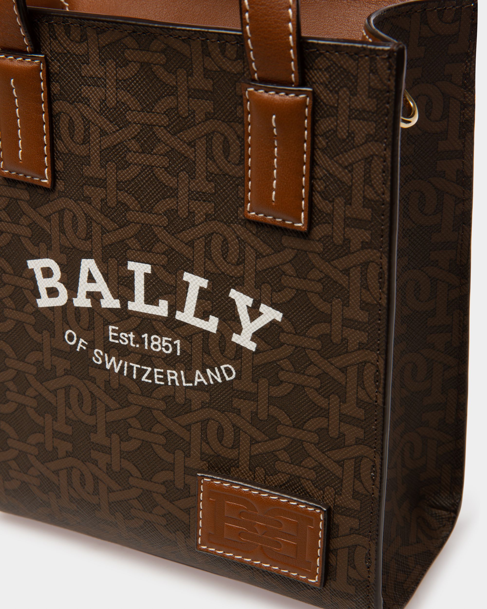 Crystalia Xs Tpu Minibag In Brown - Women's - Bally - 05