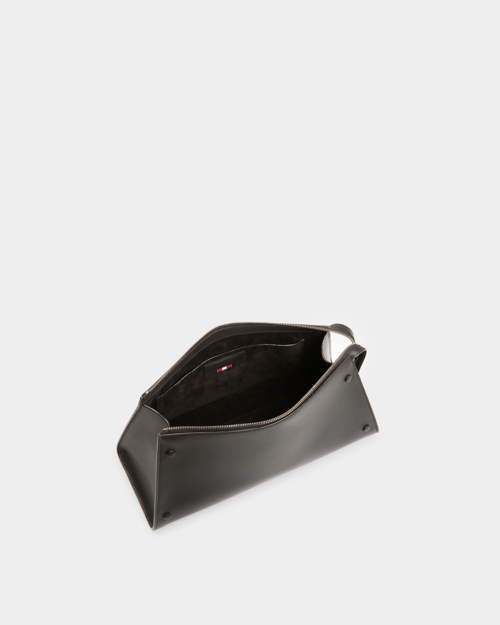Arieel Leather Minibag In Black - Women's - Bally - 04