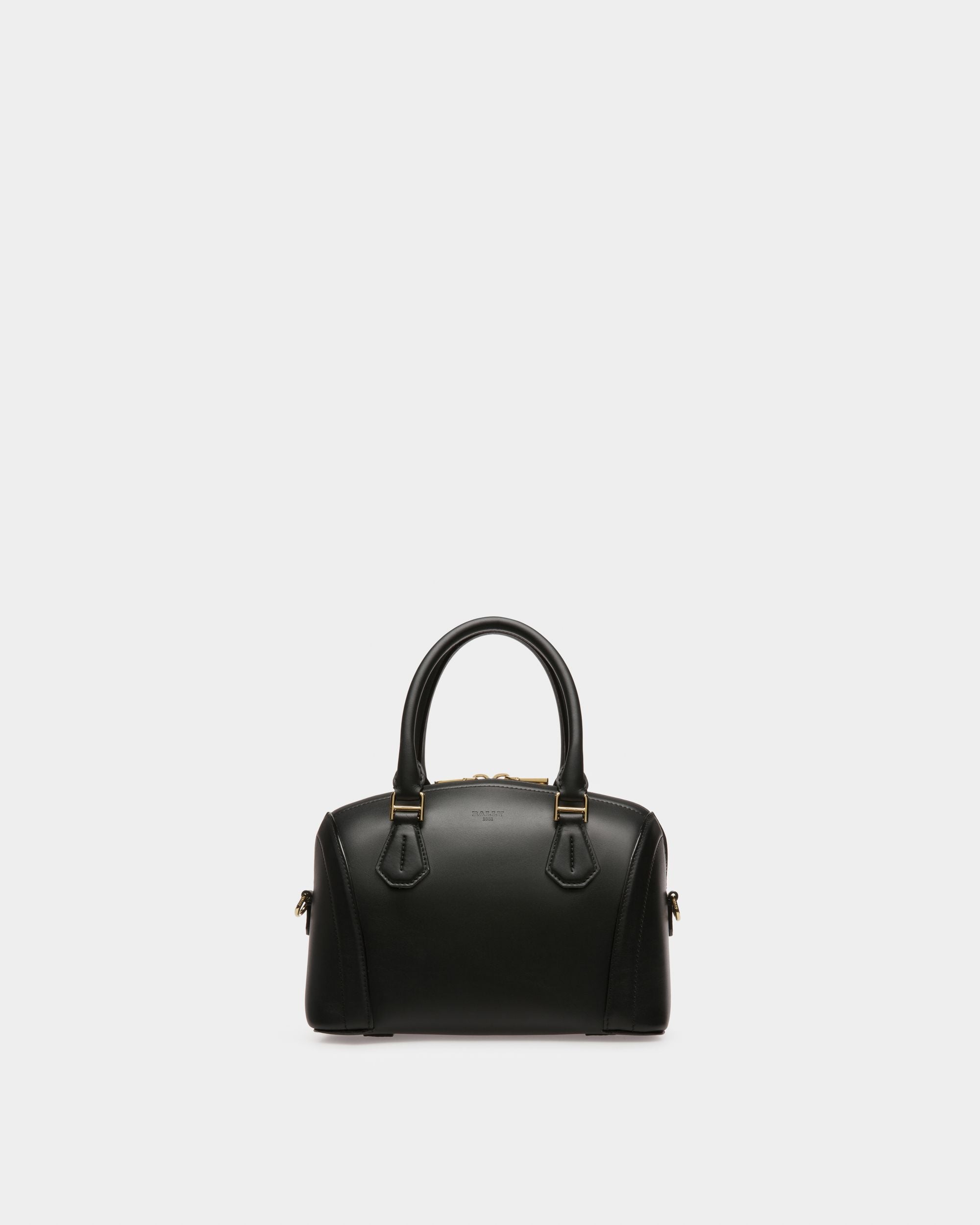 Saffi Small Leather Minibag In Black - Women's - Bally - 05