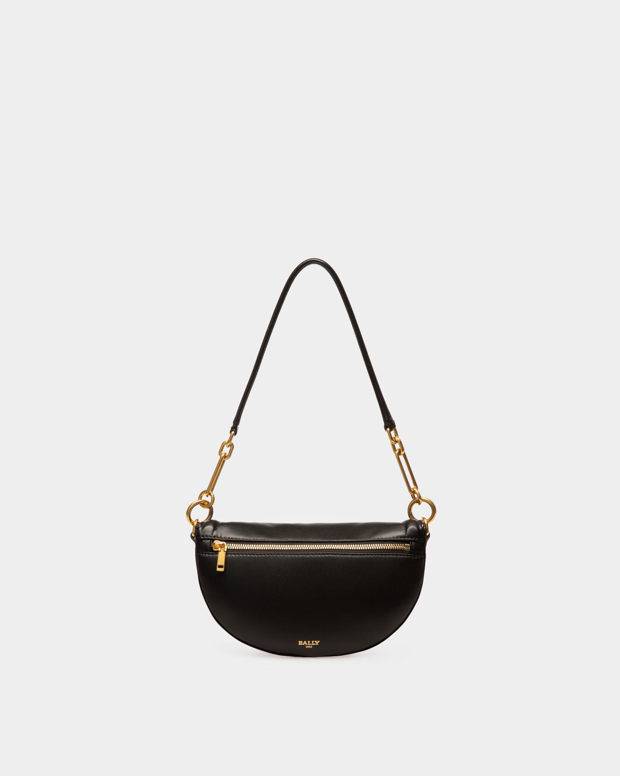 Breen Leather Minibag In Black - Women's - Bally - 03