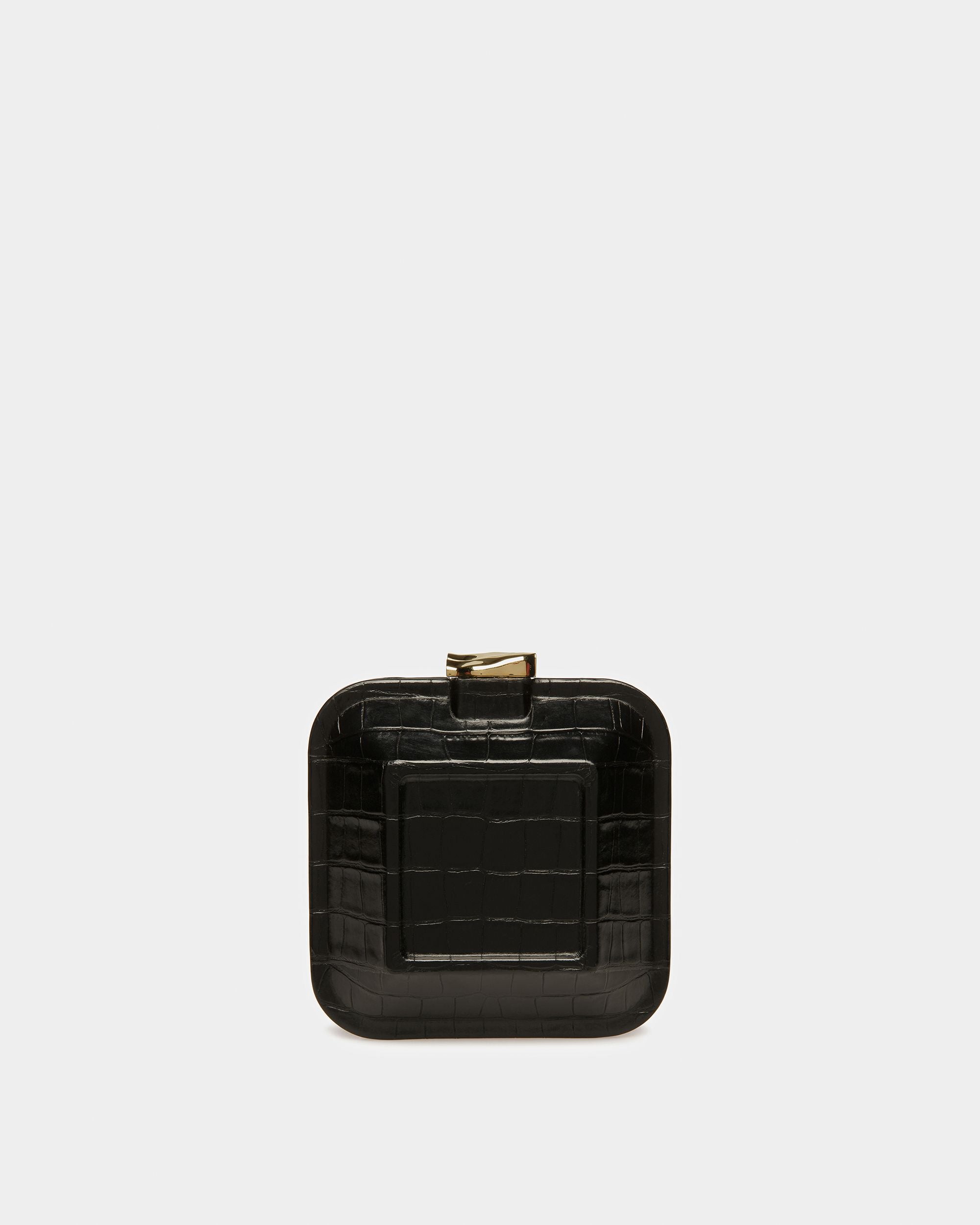 To Go Minibag In Crocodile Embossed Leather - Women's - Bally - 01