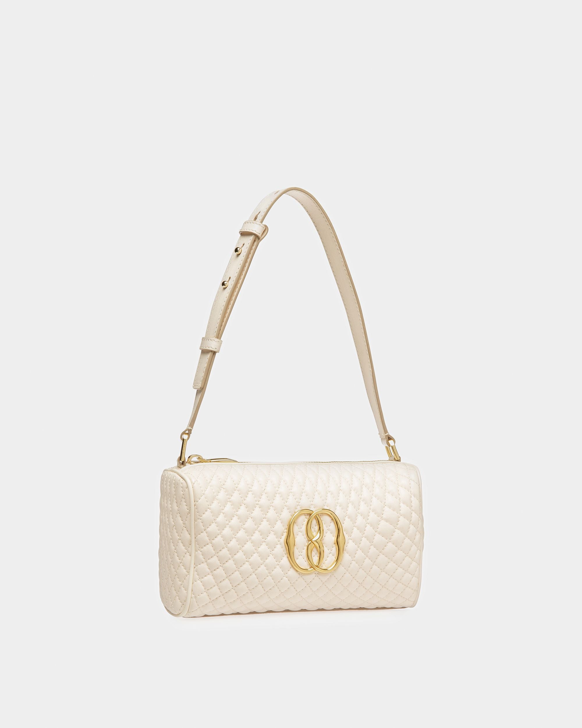 Emblem Minibag In Quilted Leather - Women's - Bally - 04