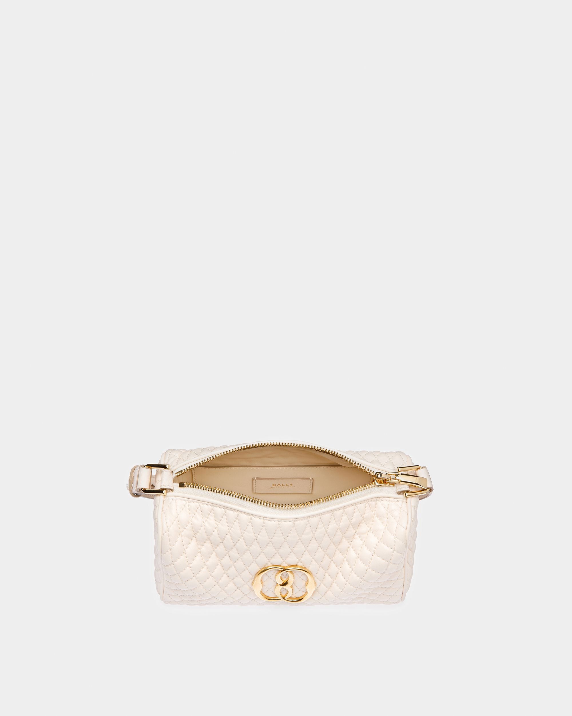 Emblem Minibag In Quilted Leather - Women's - Bally - 05