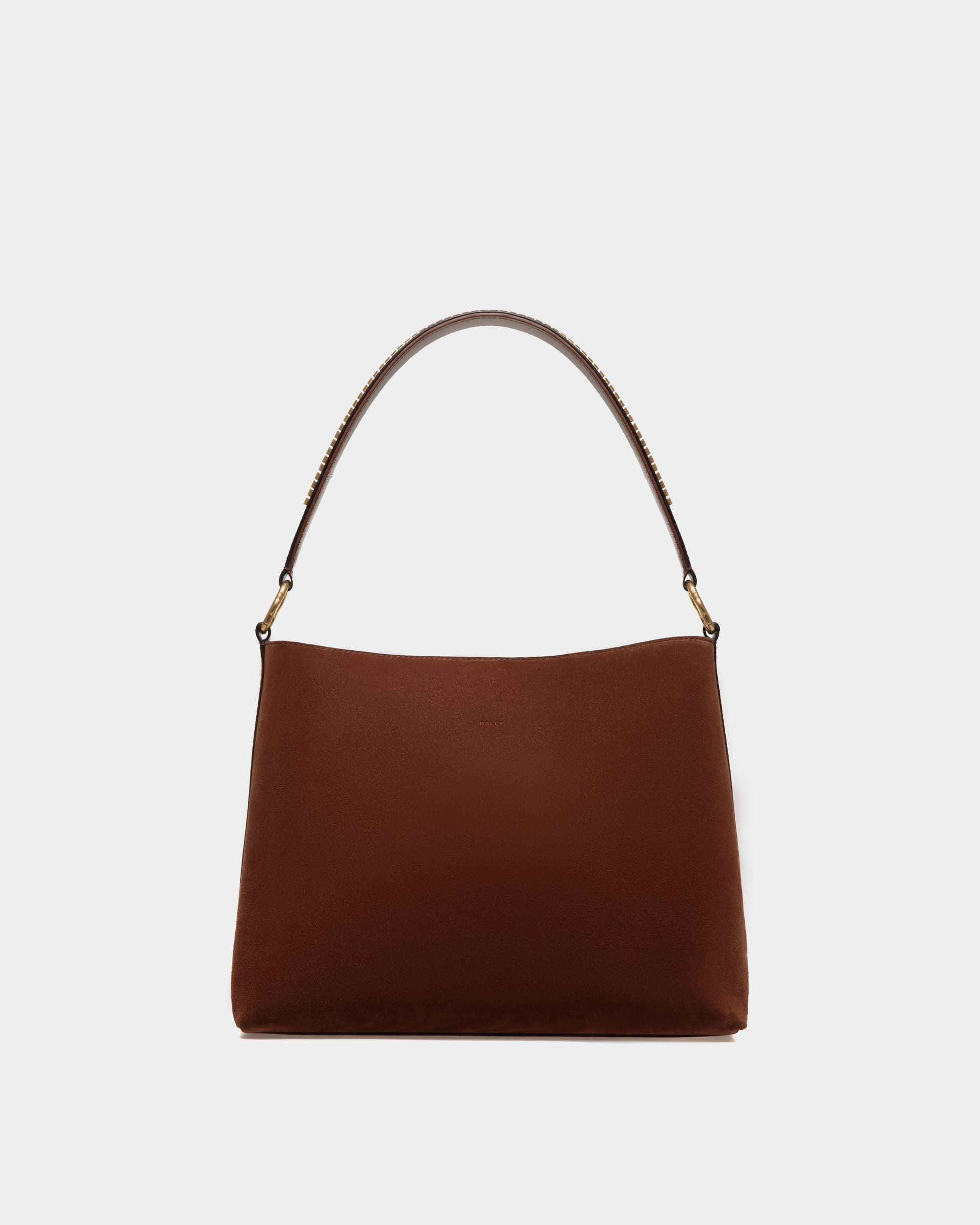 Arkle Hobo Bag in Suede - Women's - Bally - 01