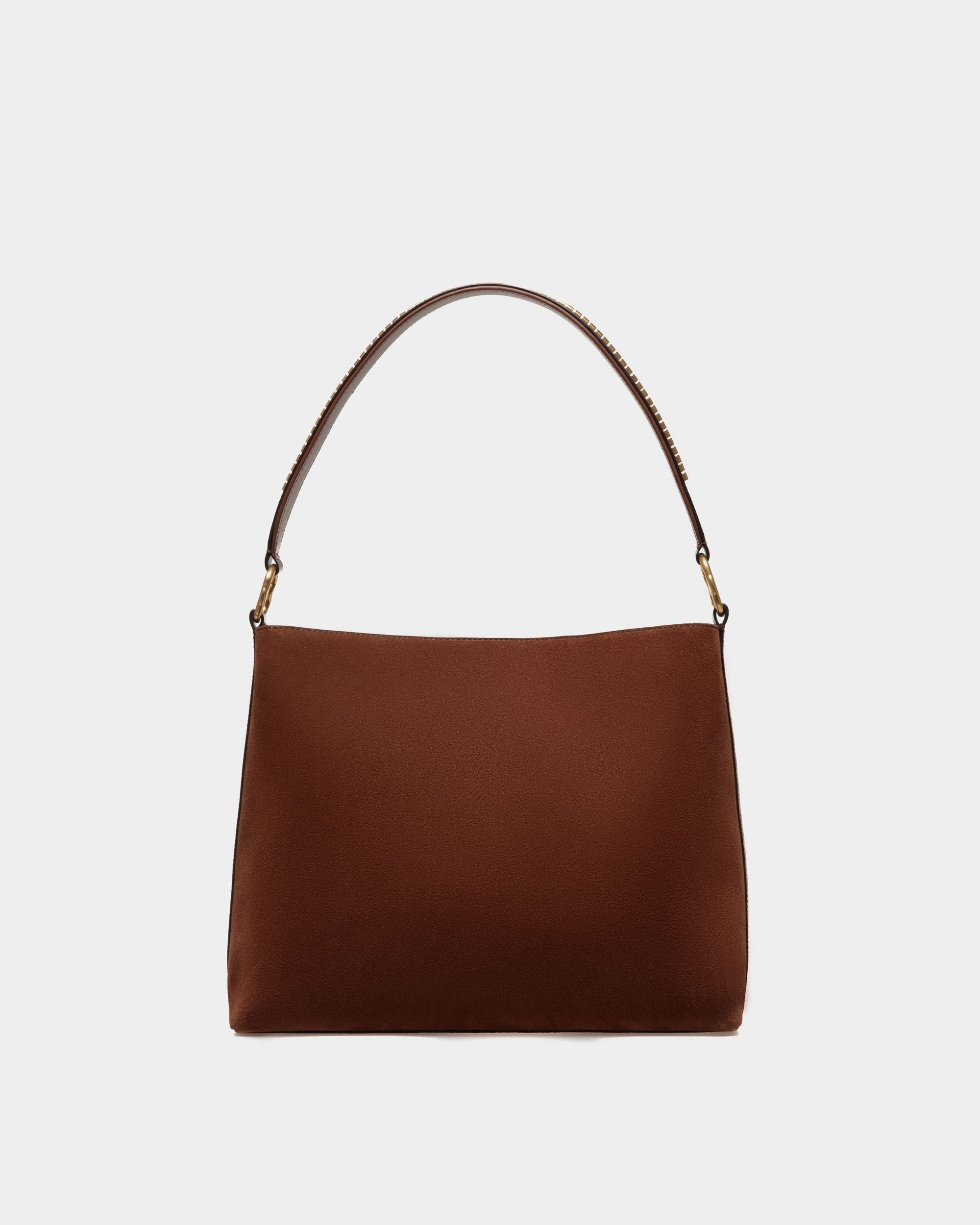 Arkle Hobo Bag in Suede - Women's - Bally - 02