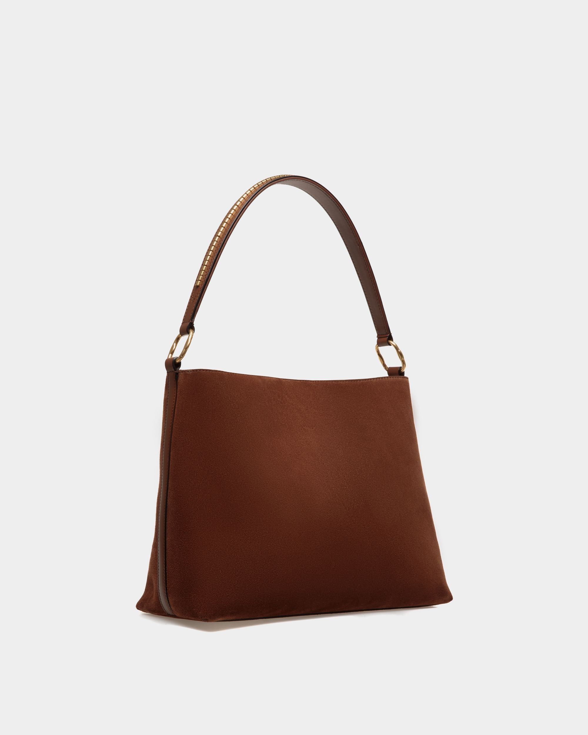 Arkle Hobo Bag in Suede - Women's - Bally - 03