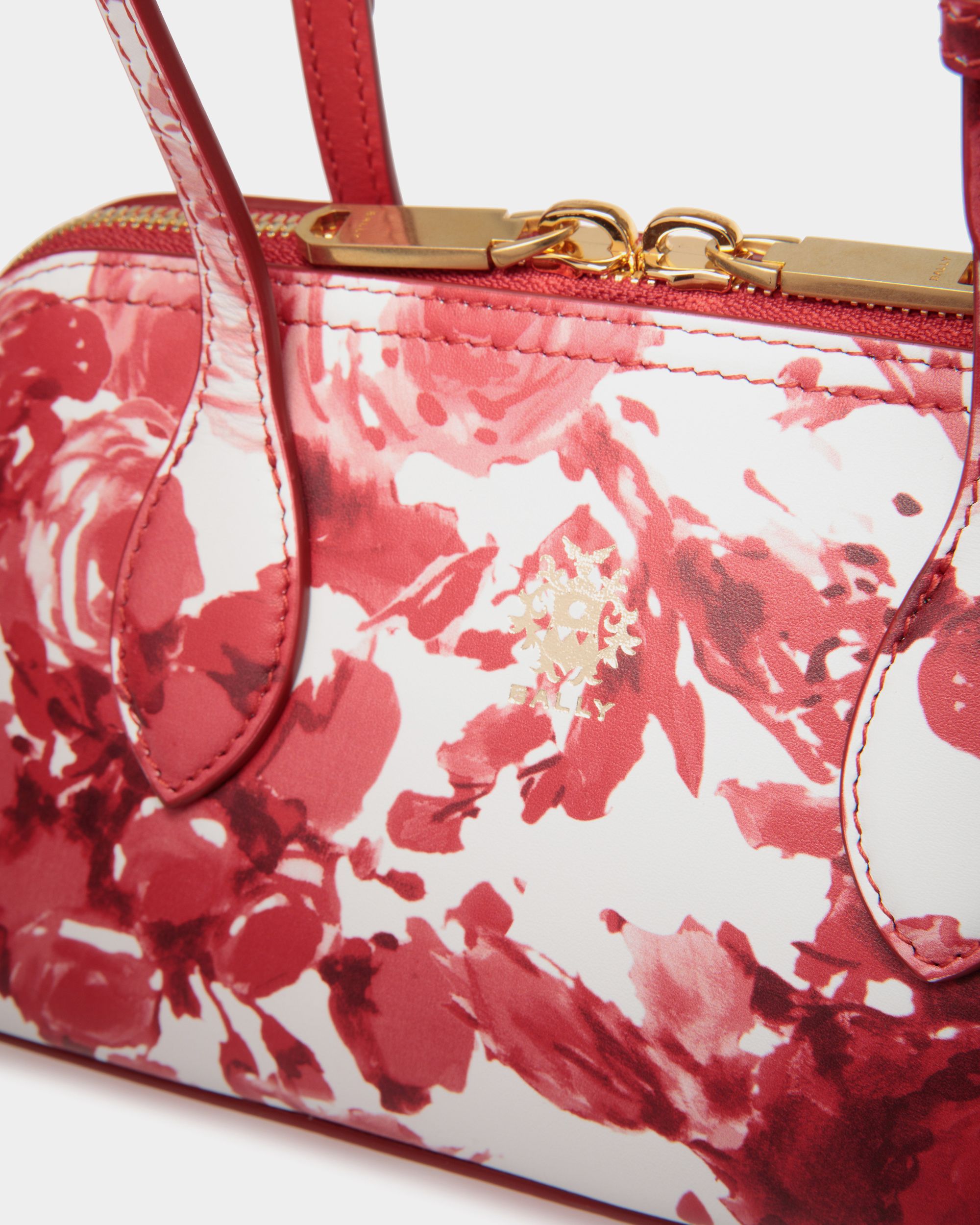 Ray Minibag in Rosengarten Print Leather - Women's - Bally - 05