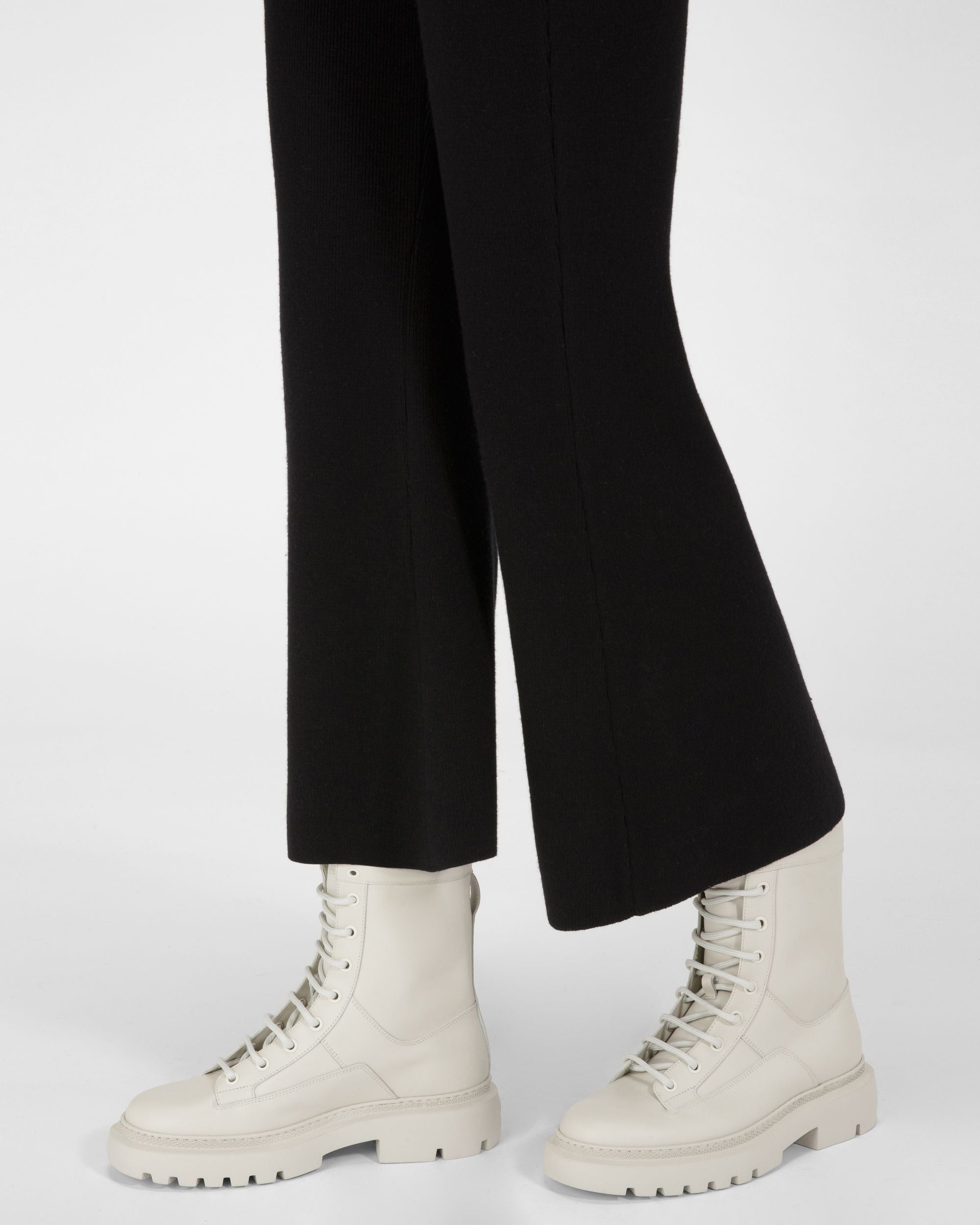 Gioele Leather Booties In Denty White - Women's - Bally - 07