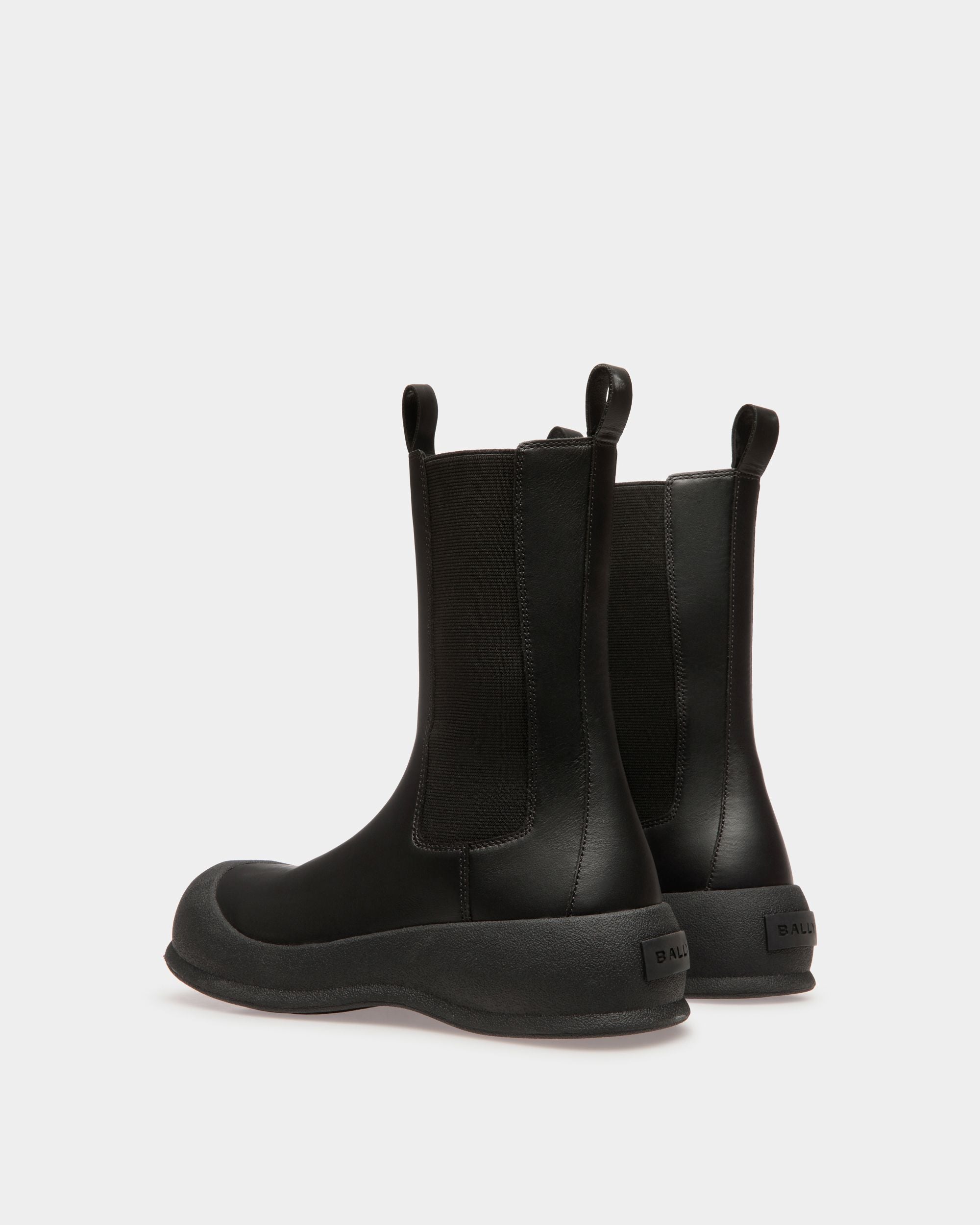 Frei Booties In Black Leather - Women's - Bally - 04