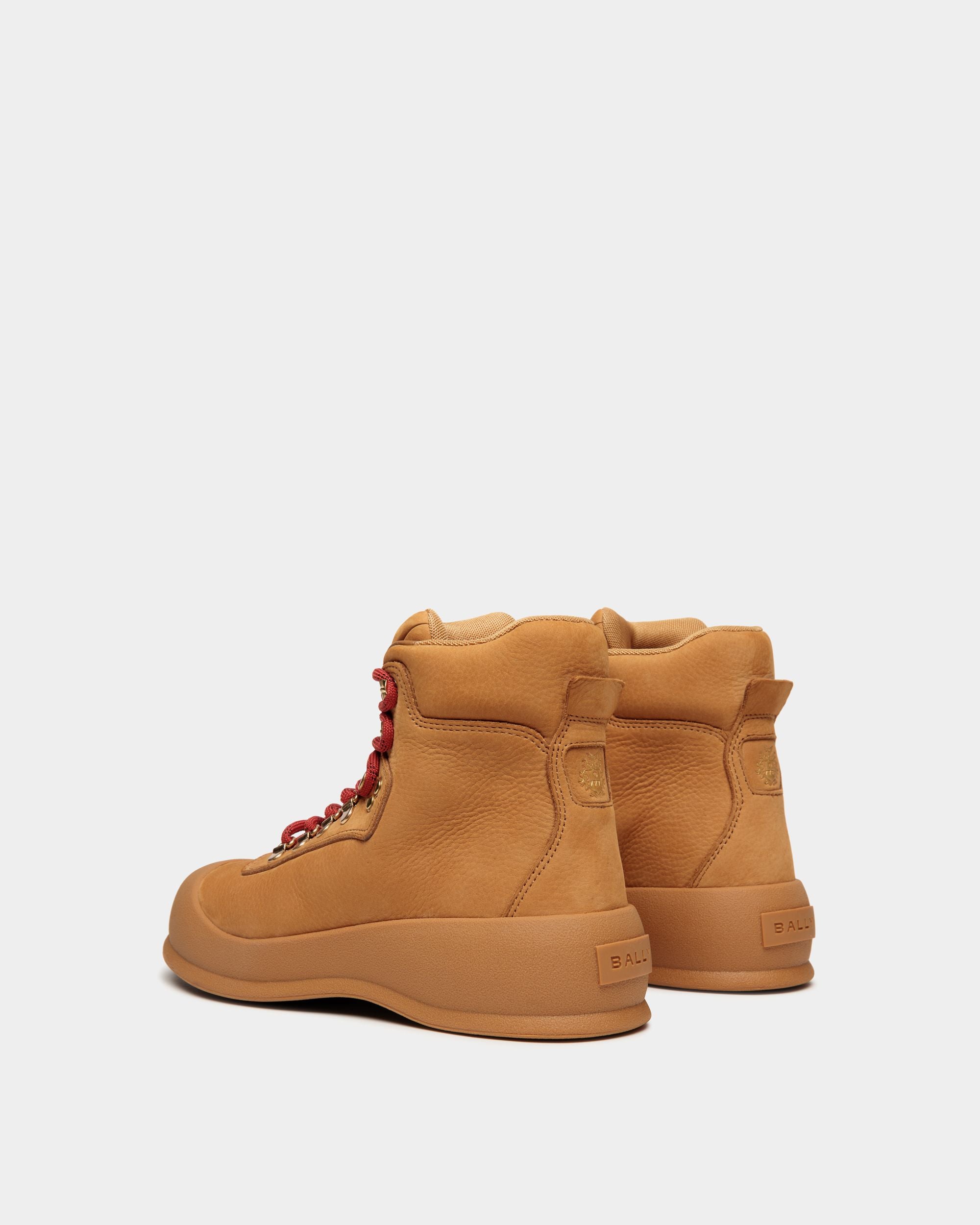 Frei Bootie in Brown Suede - Women's - Bally - 04