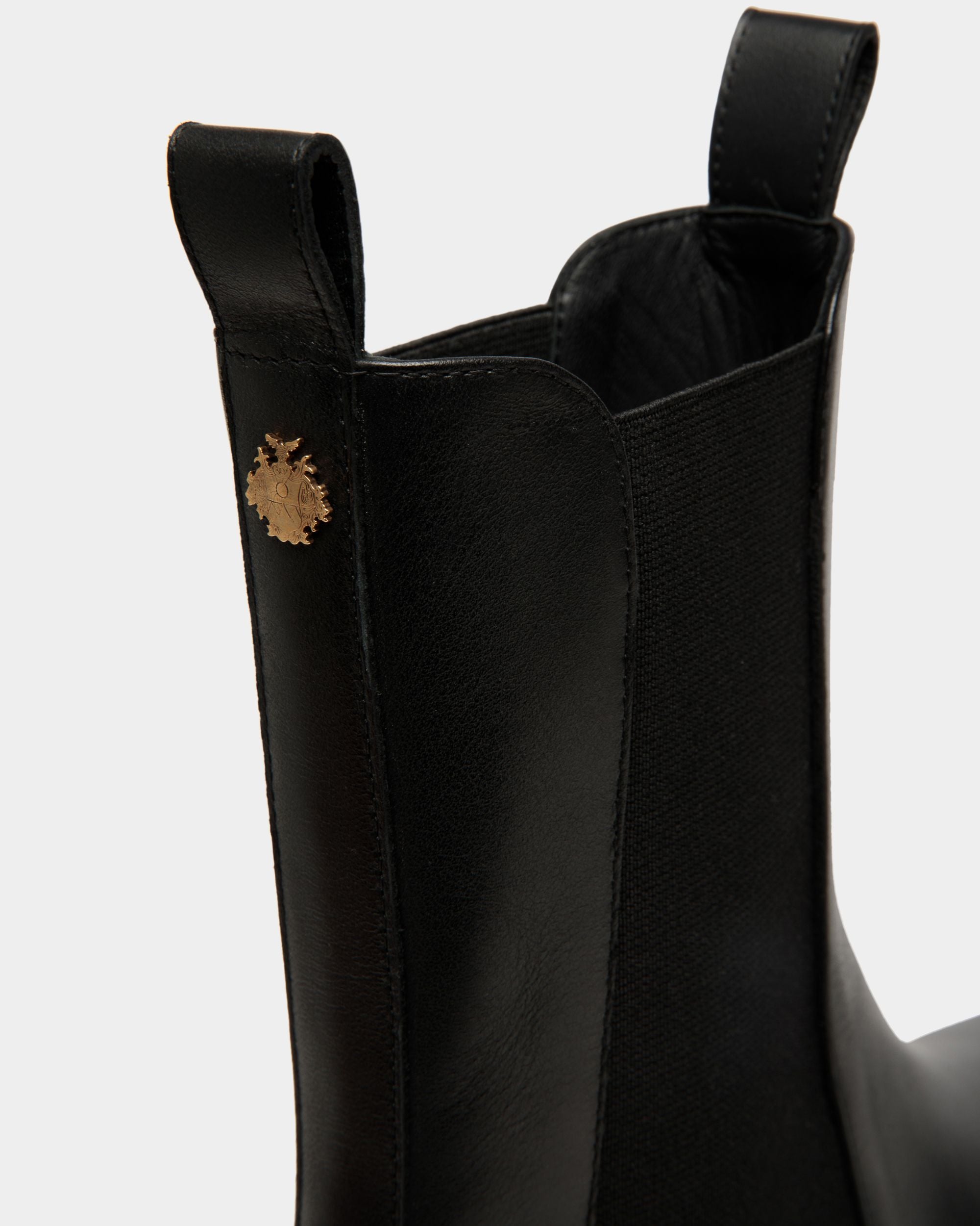 Gusto Bootie In Black Leather - Women's - Bally - 04