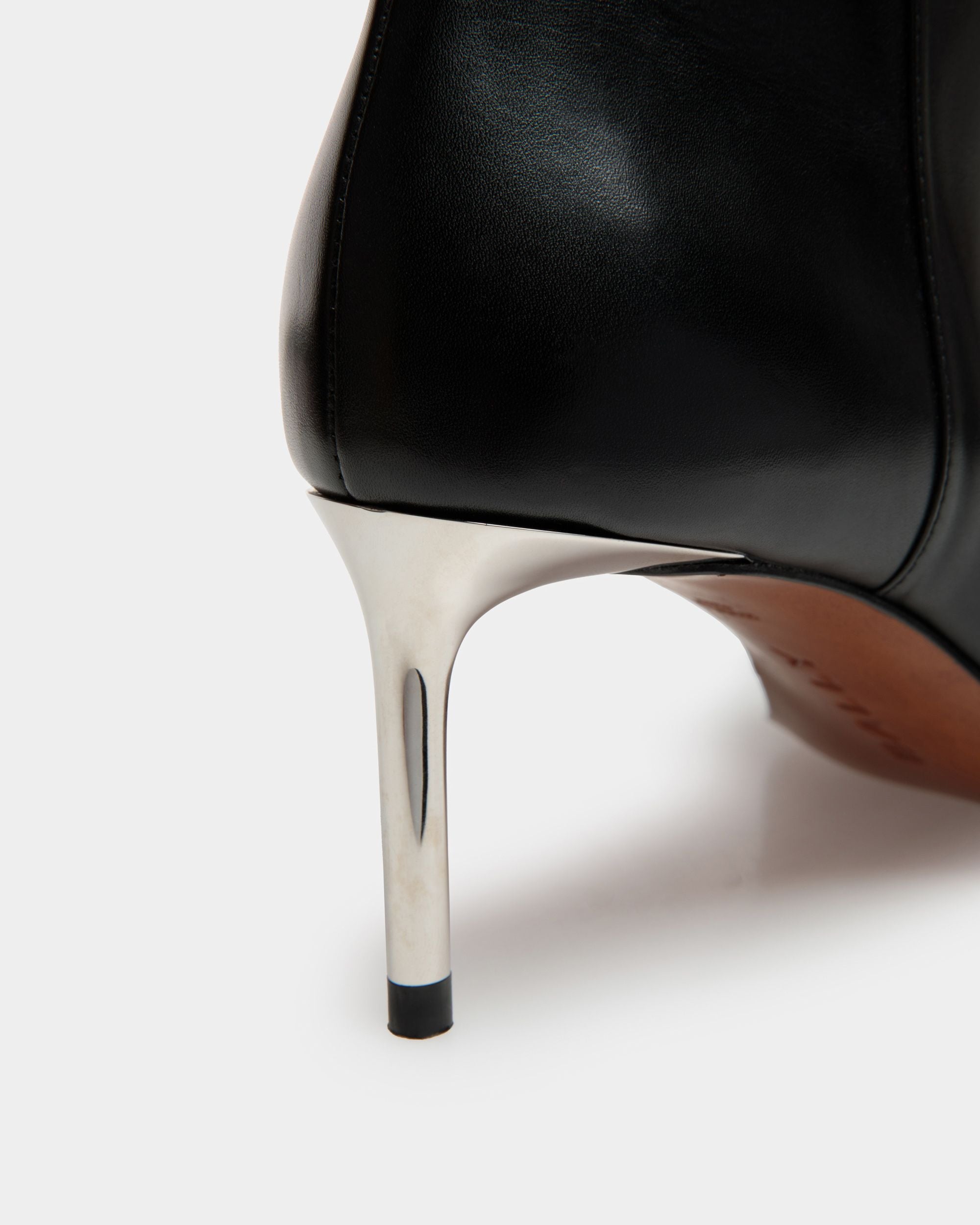 Hannika Boots In Black Leather - Women's - Bally - 05