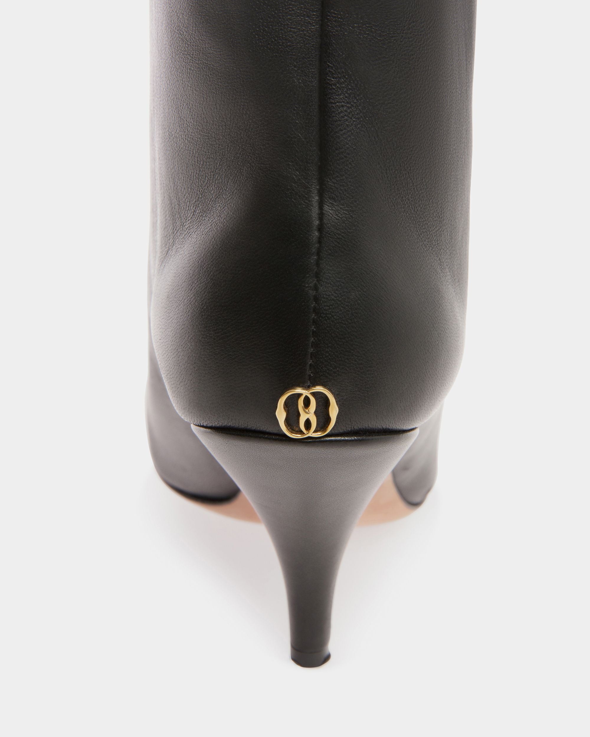 Katy Long Boots In Black Leather - Women's - Bally - 05