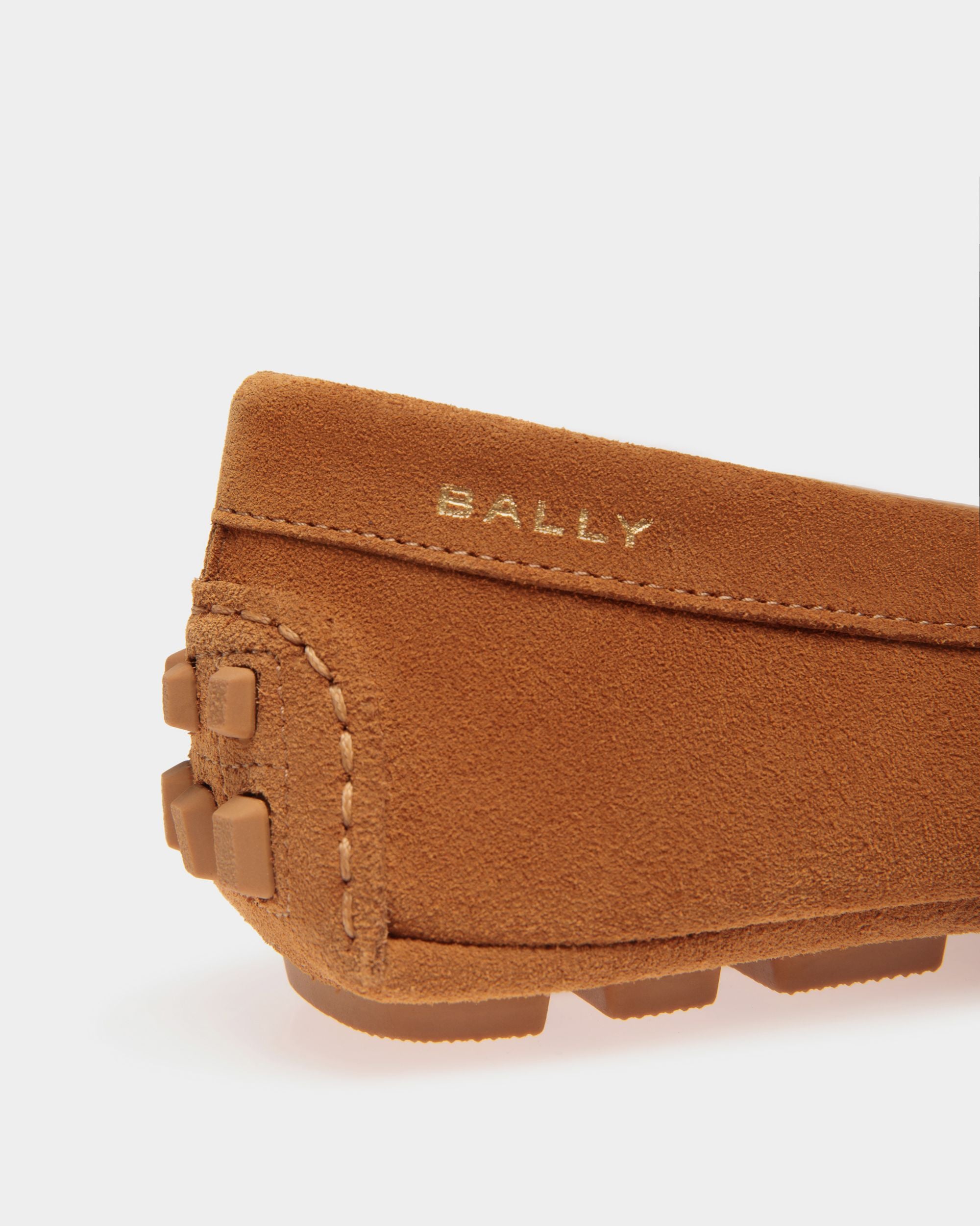 Kerbs Driver in Brown Suede - Women's - Bally - 04