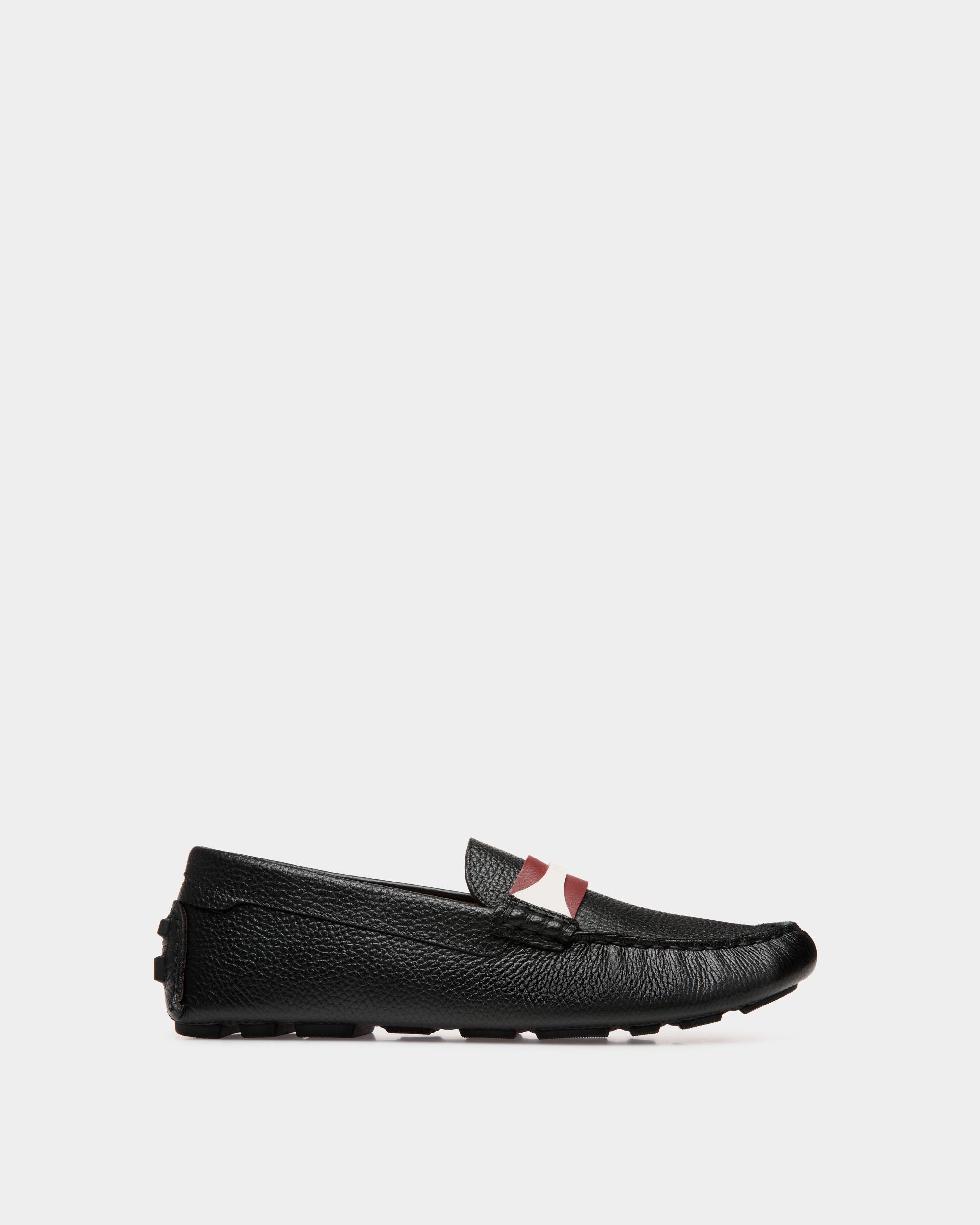 Kerbs Driver In Black Leather - Women's - Bally - 01