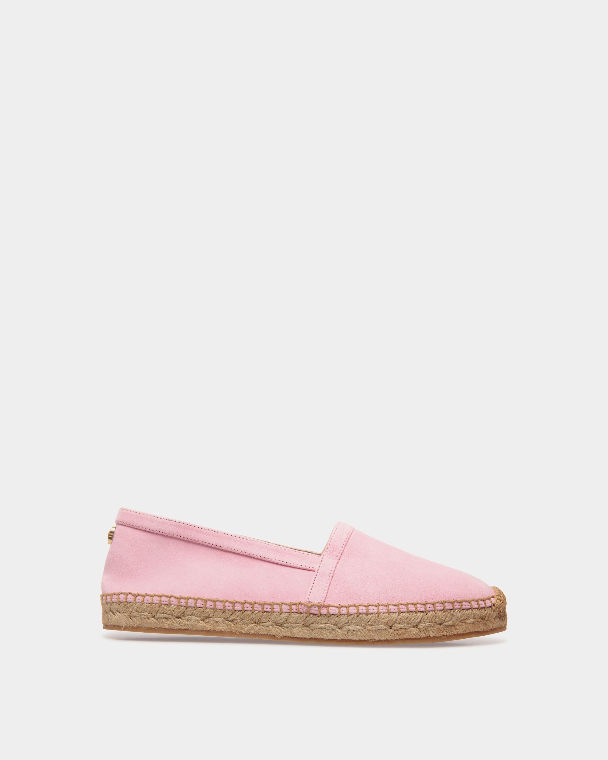 Urdy Espadrille in Suede Leather - Women's - Bally - 01
