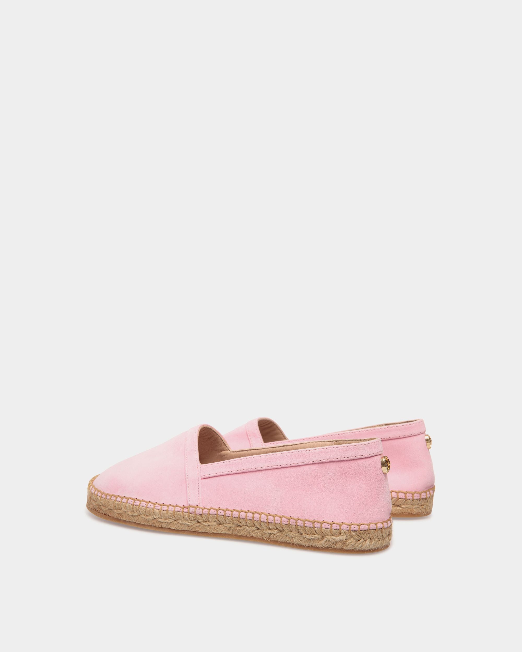 Urdy Espadrille in Suede Leather - Women's - Bally - 03