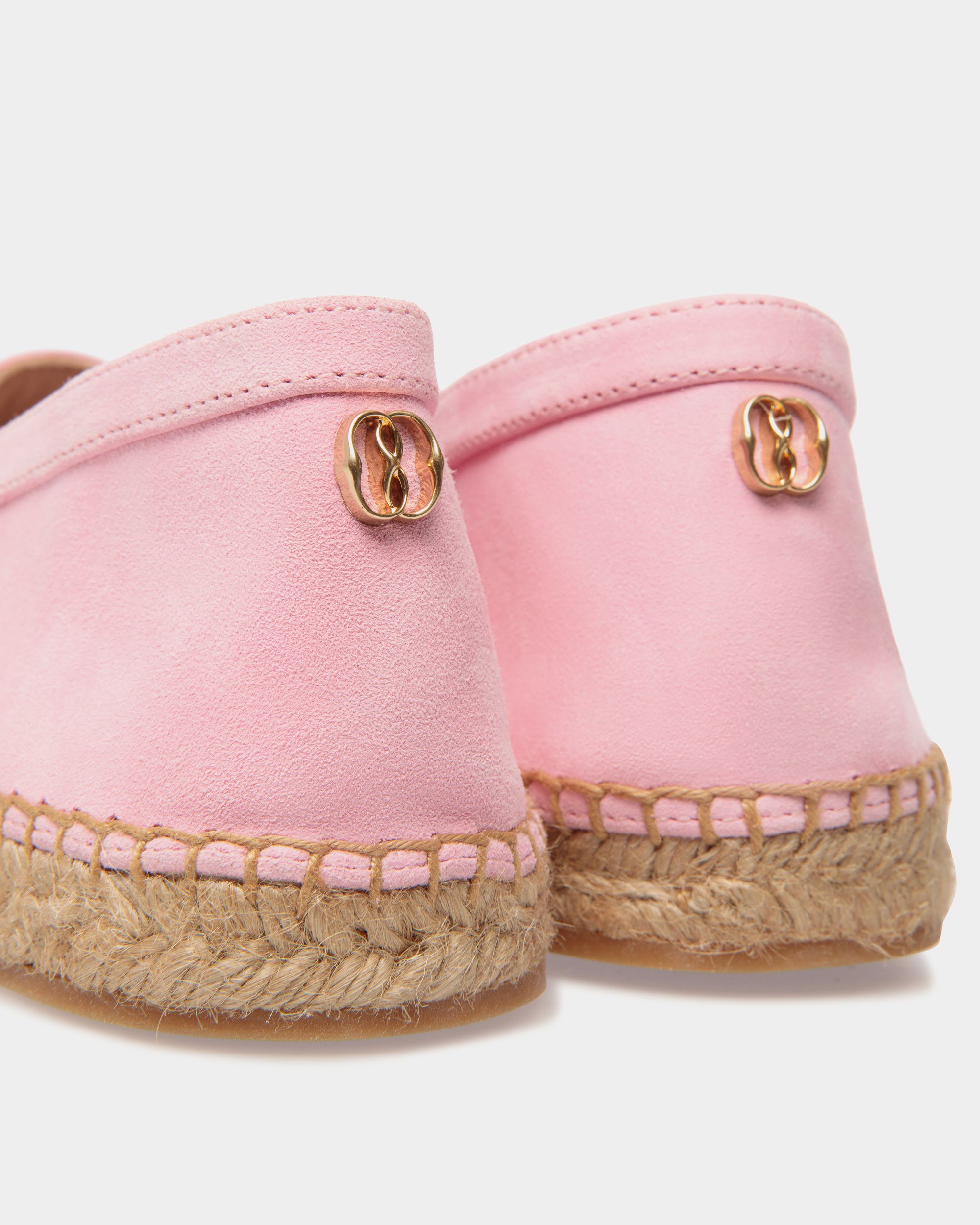 Urdy Espadrille in Suede Leather - Women's - Bally - 04