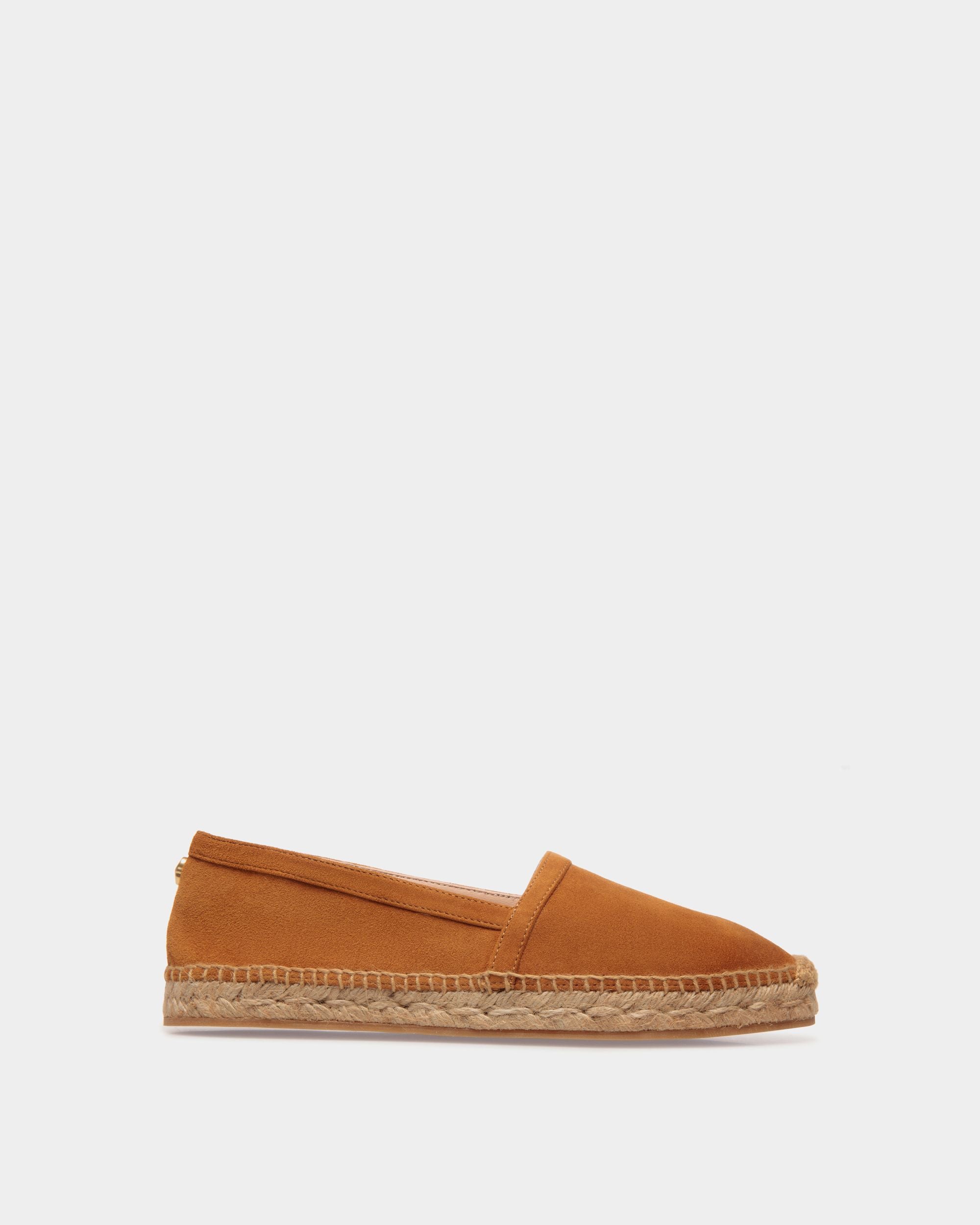 Urdy Espadrille in Suede Leather - Women's - Bally - 01