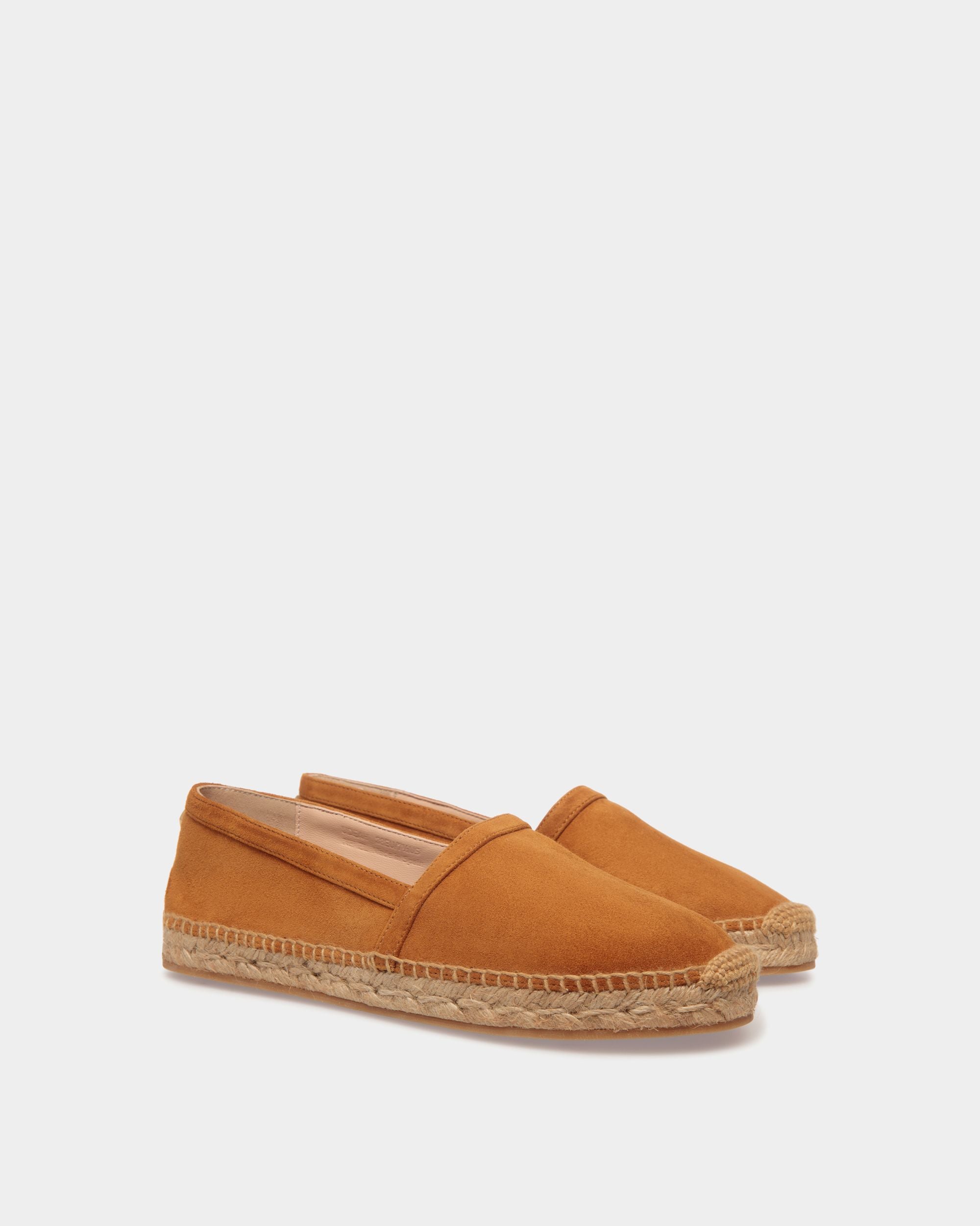 Urdy Espadrille in Suede Leather - Women's - Bally - 02