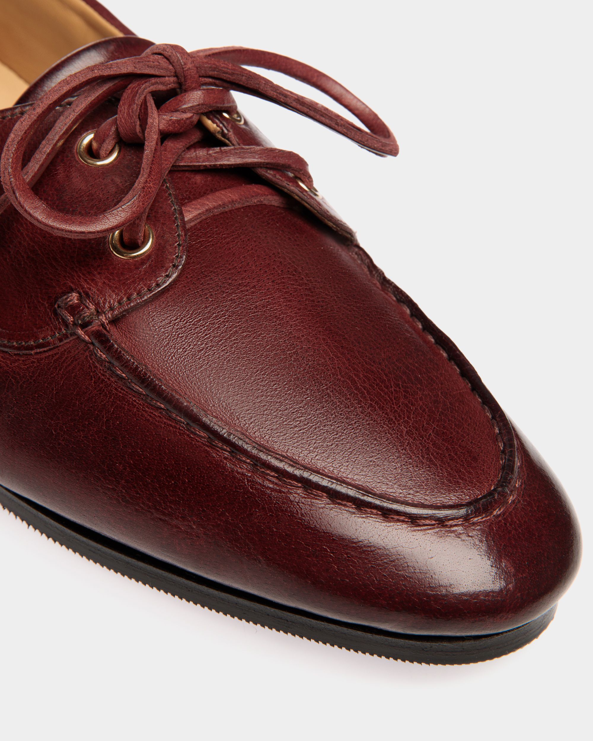 Plume Moccasin In Andorra Leather - Women's - Bally - 04