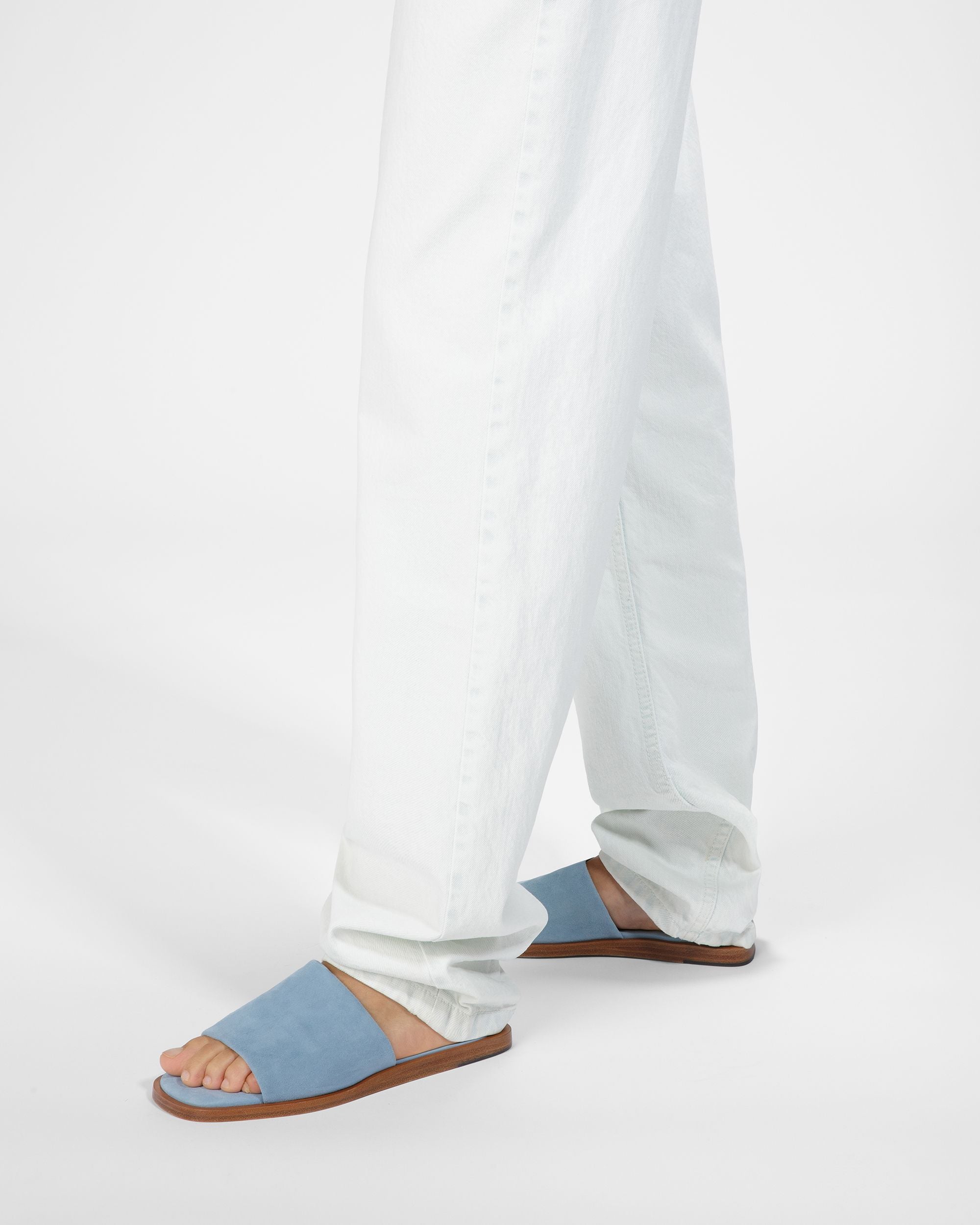 Sabian Leather Sandals In Light Blue - Women's - Bally - 07