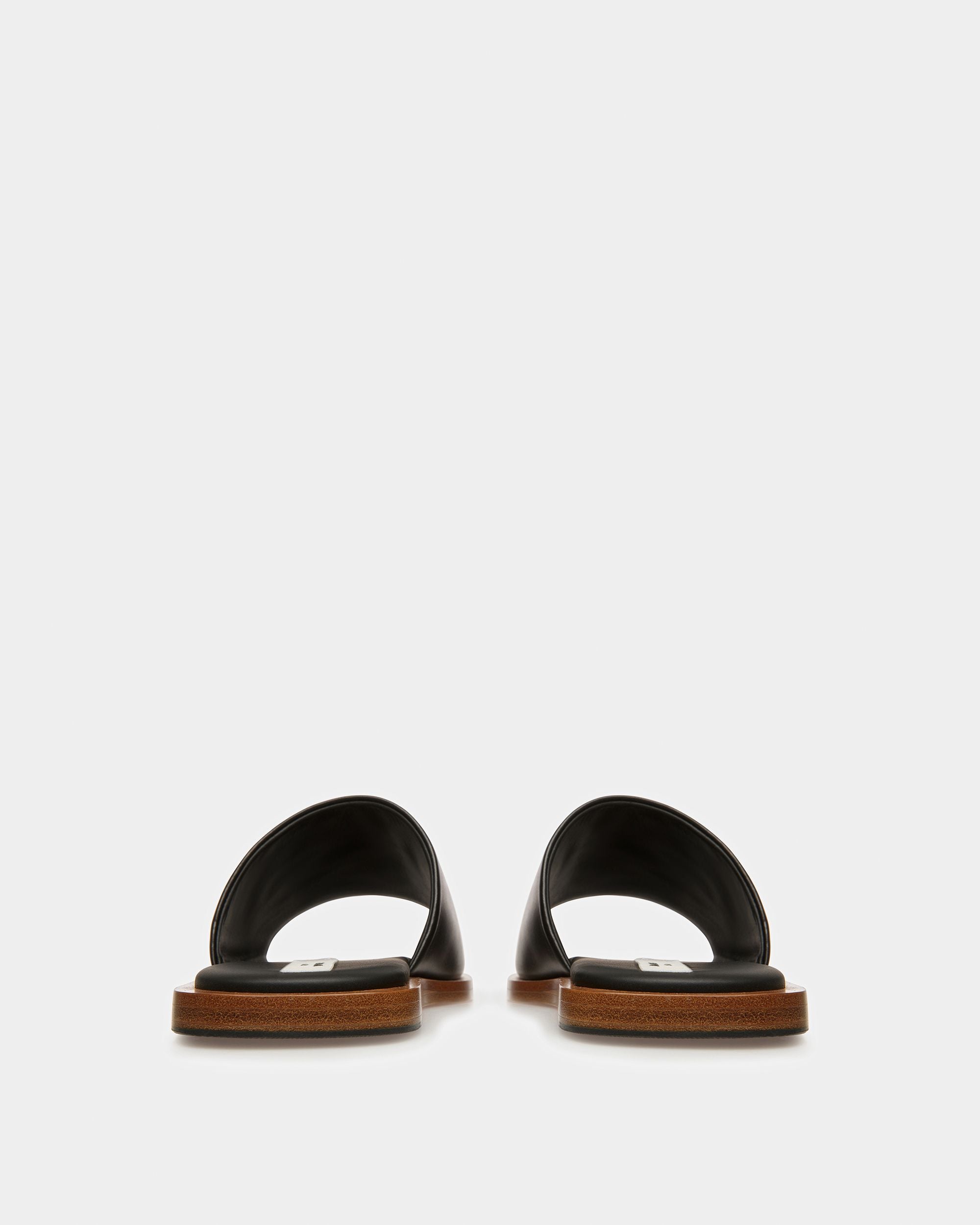 Sabian Leather Sandals In Black - Women's - Bally - 03