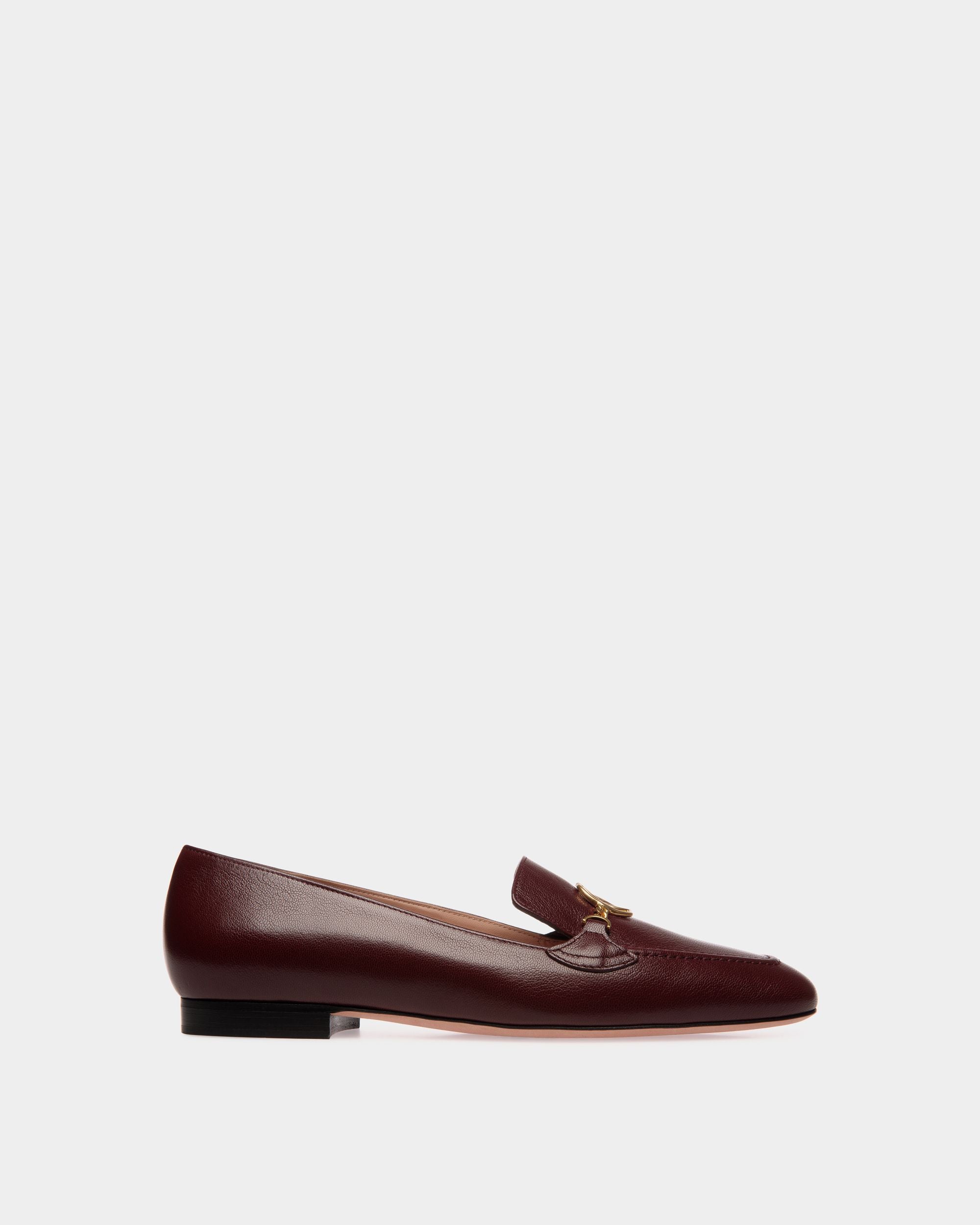 Daily Emblem Loafer In Andorra Leather - Women's - Bally - 01