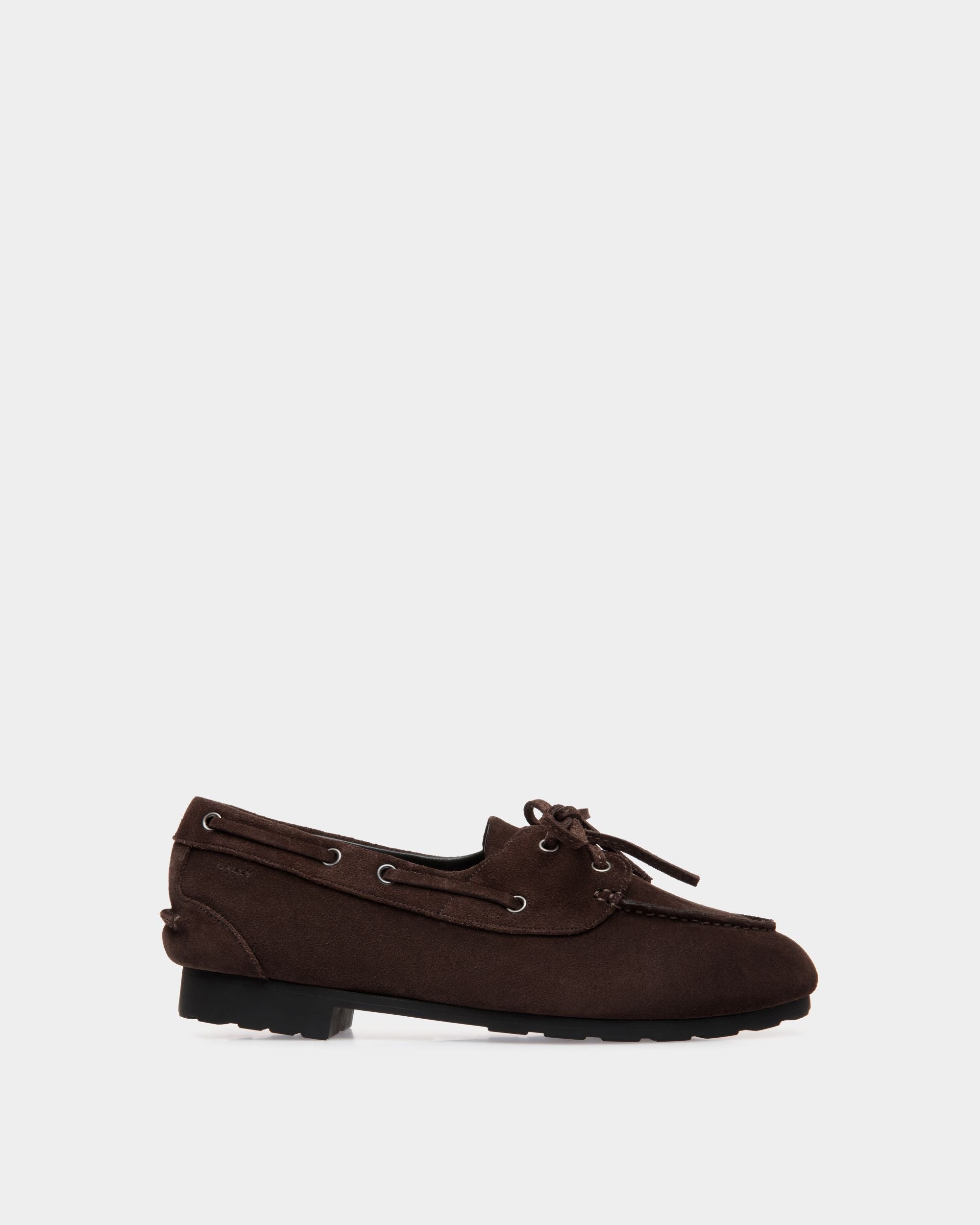 Plume Moccassin In Brown  Leather - Women's - Bally - 01