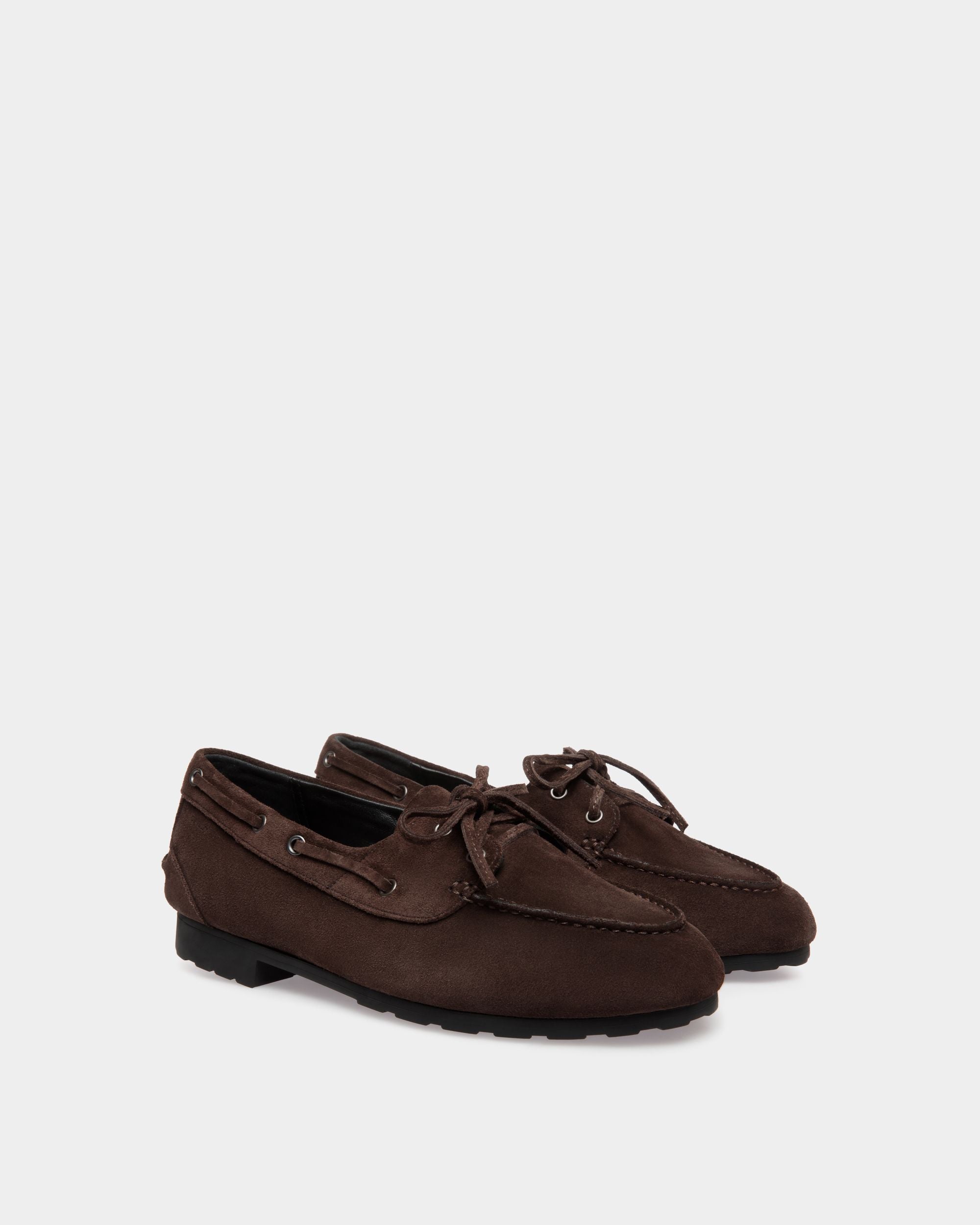 Plume Moccassin In Brown  Leather - Women's - Bally - 02