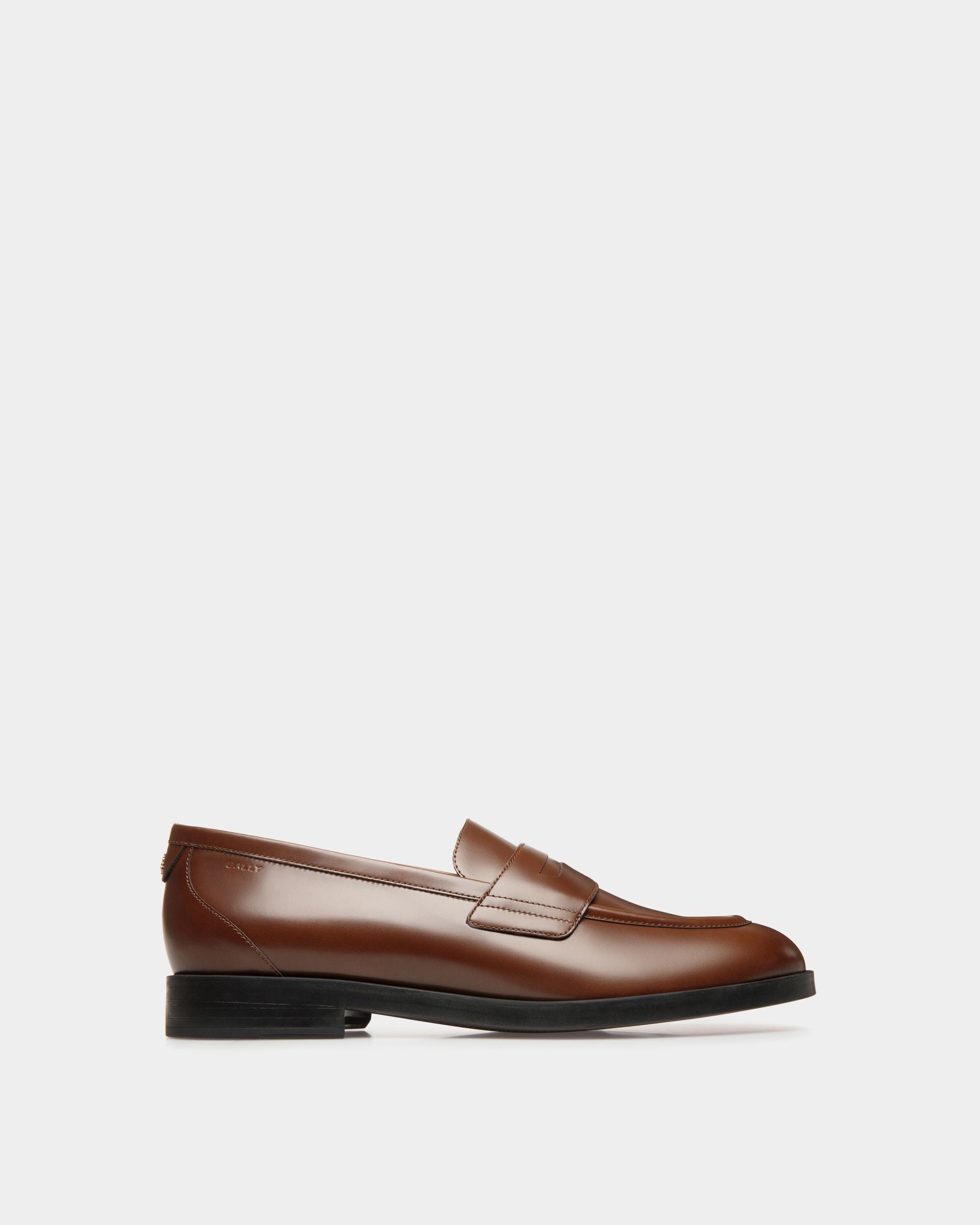 Egli Loafer In Brown Leather - Women's - Bally - 01