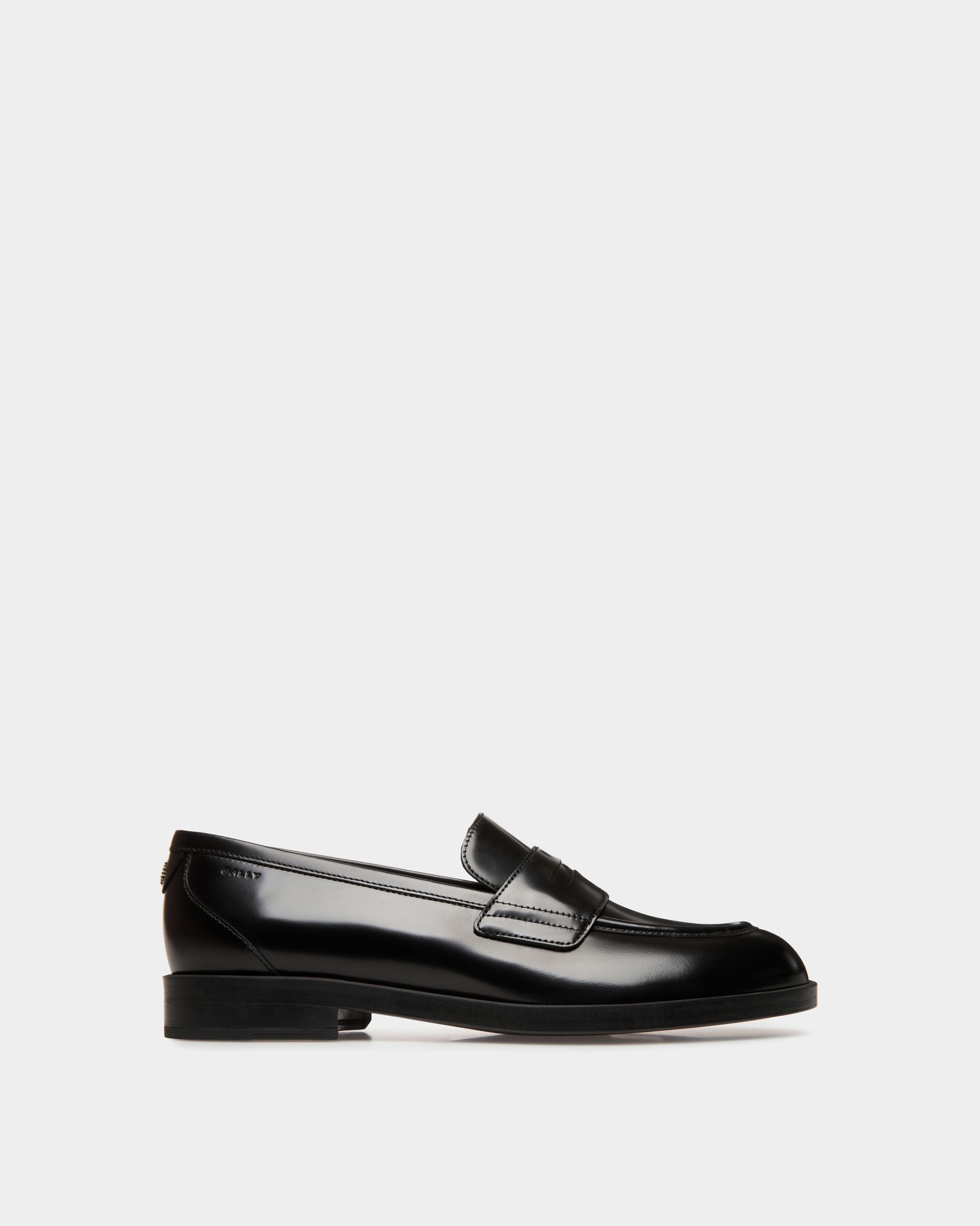 Egli Loafer In Black Leather - Women's - Bally - 01