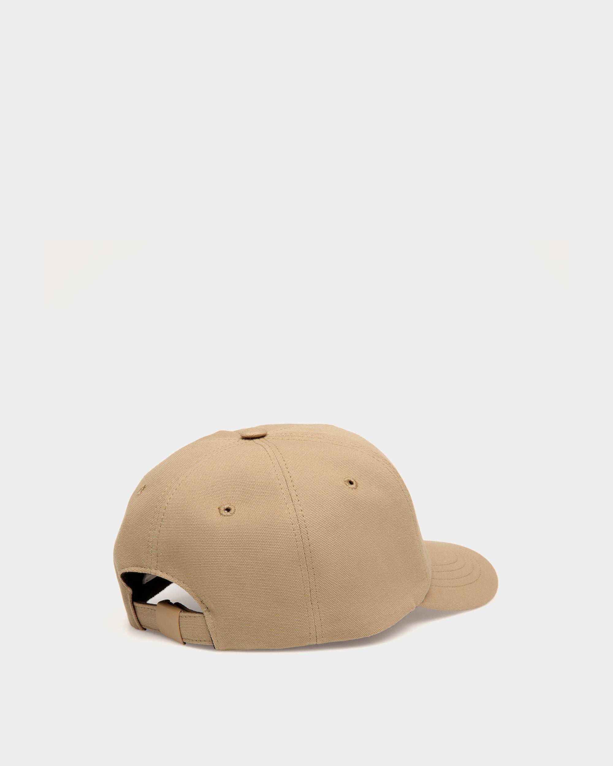 Baseball Hat in Beige Cotton - Women's - Bally - 02
