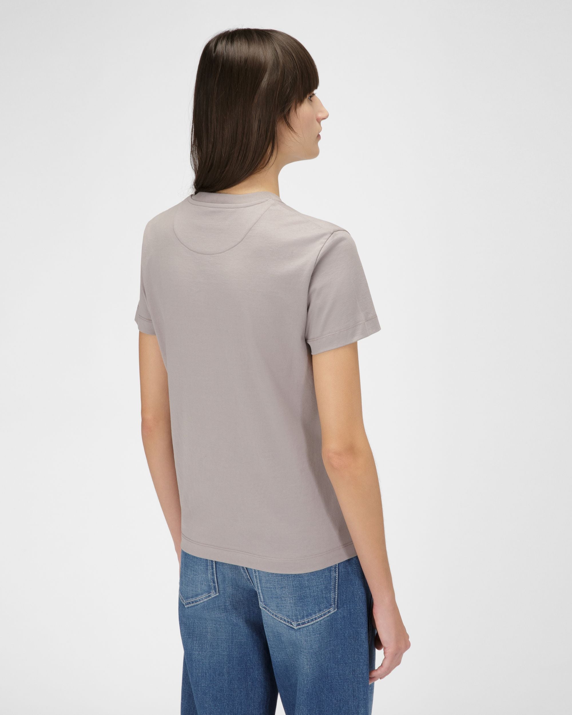 Embroidered Logo T-Shirt - Women's - Bally - 03