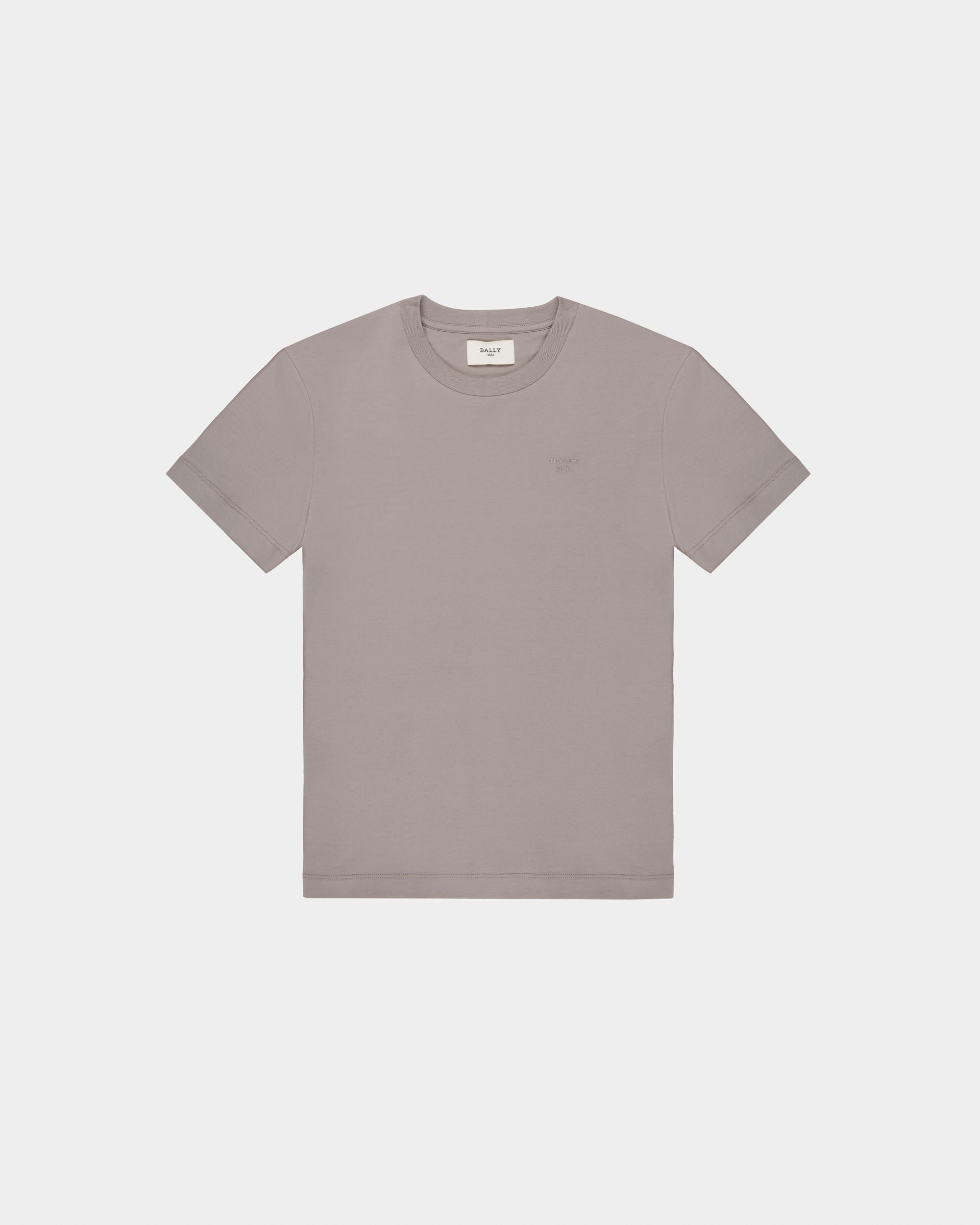 Embroidered Logo T-Shirt - Women's - Bally - 04
