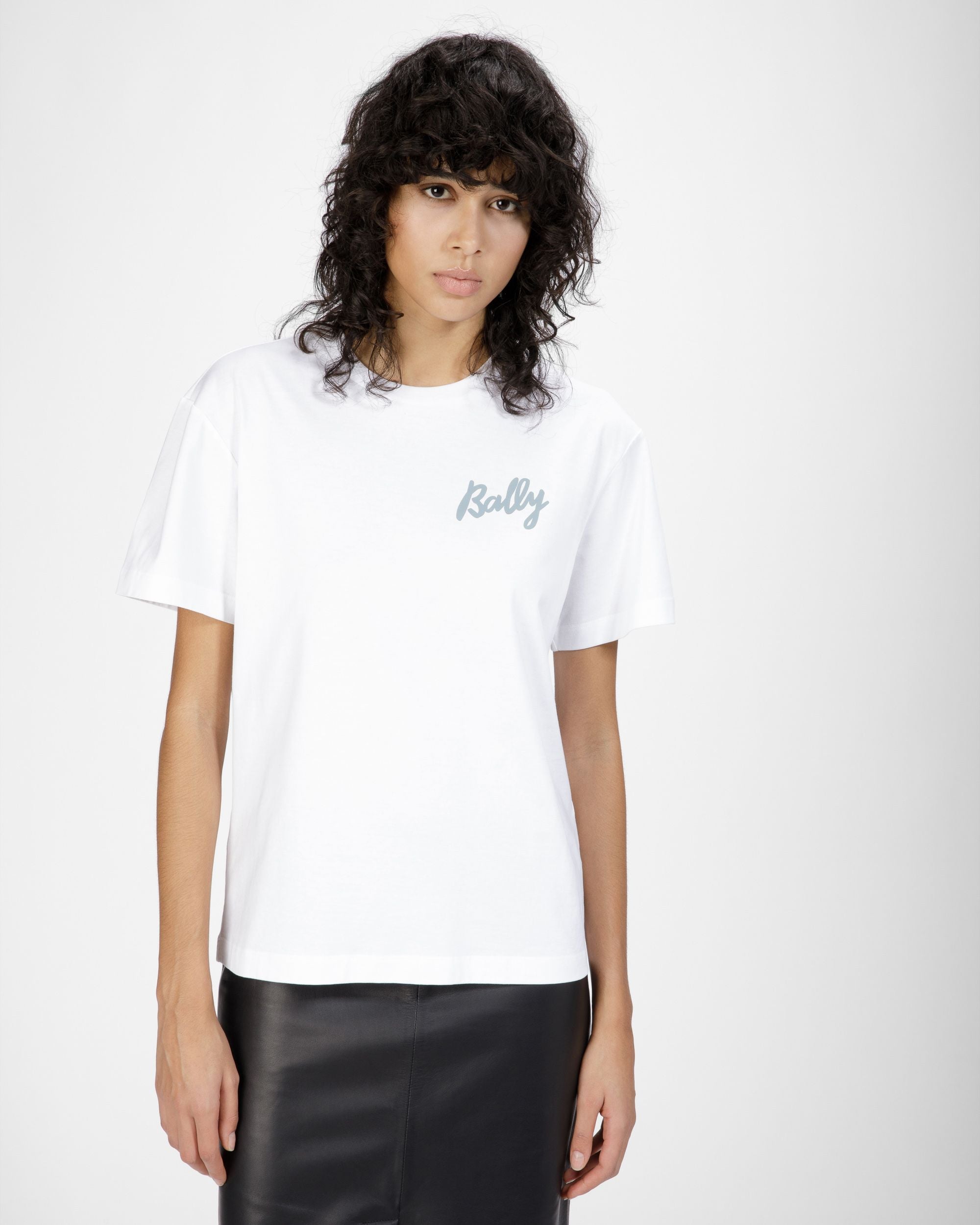 Cotton T-Shirt - Women's - Bally - 02