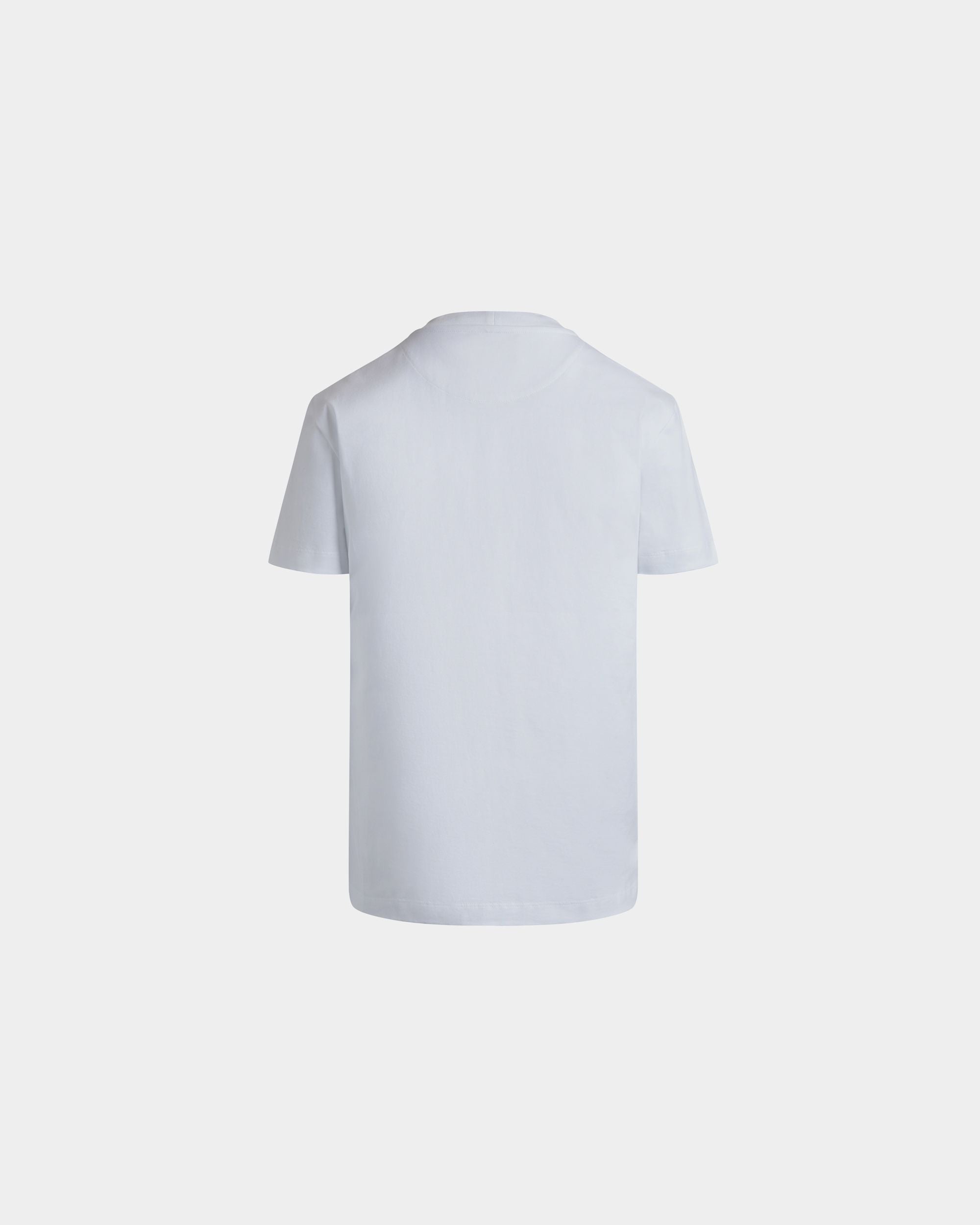 Cutsew T-Shirt In White Cotton - Women's - Bally - 03