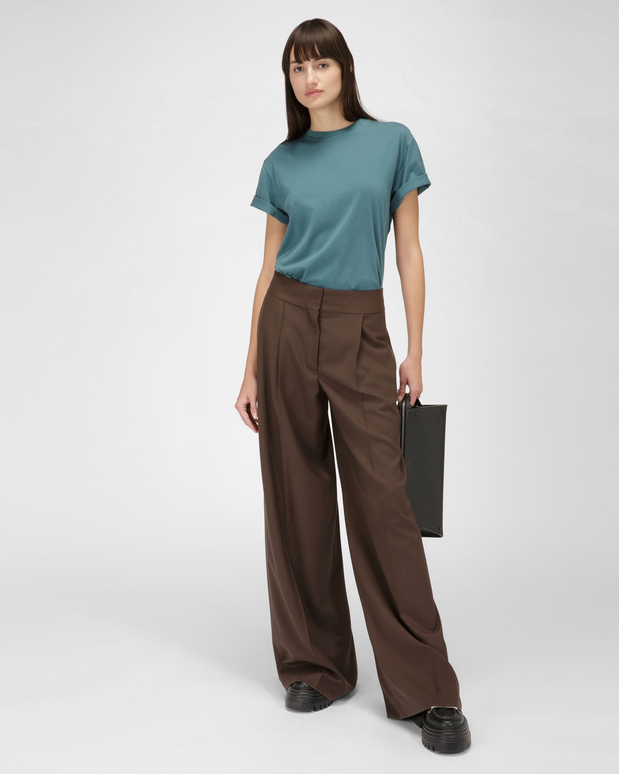 Logo Patch T-Shirt - Women's - Bally - 05