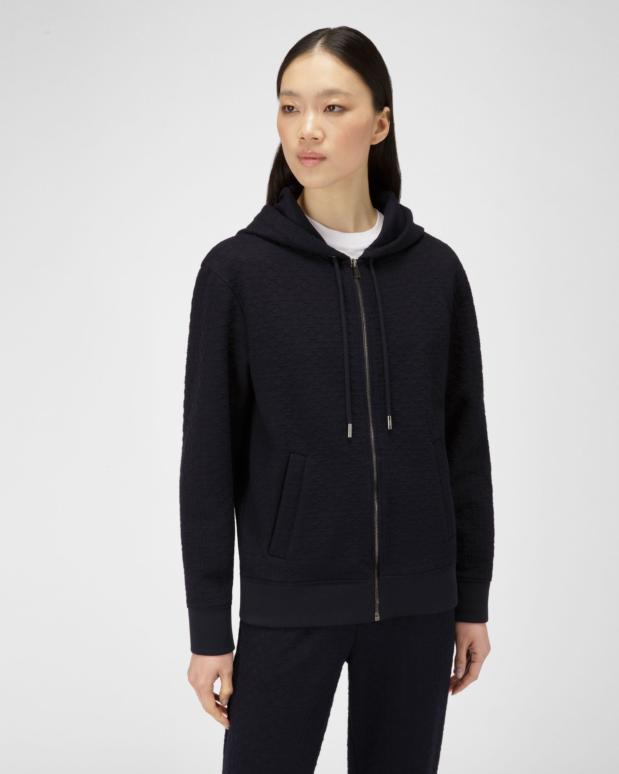 Polyamide Sweatshirt In Black - Women's - Bally - 01