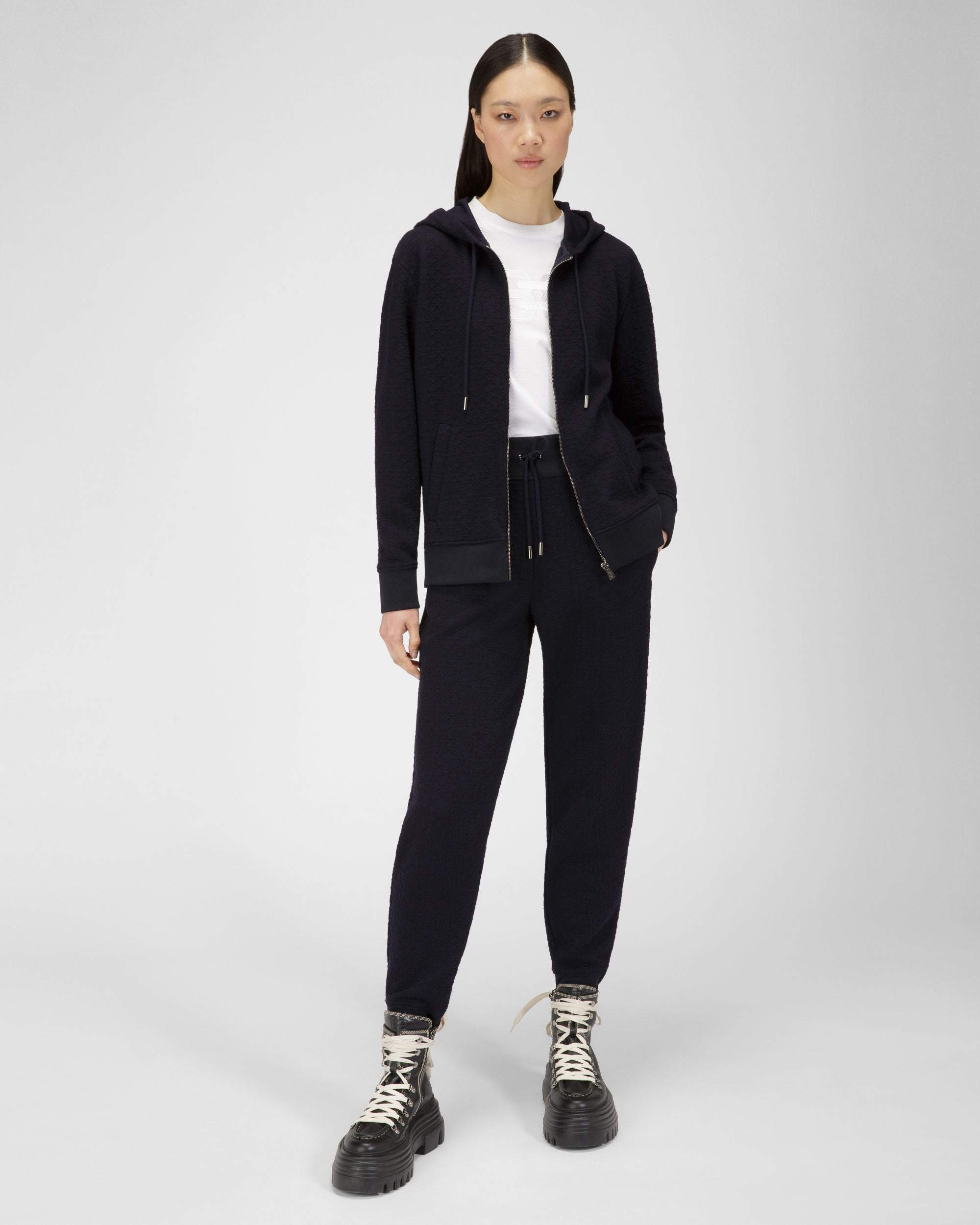 Polyamide Sweatshirt In Black - Women's - Bally - 04