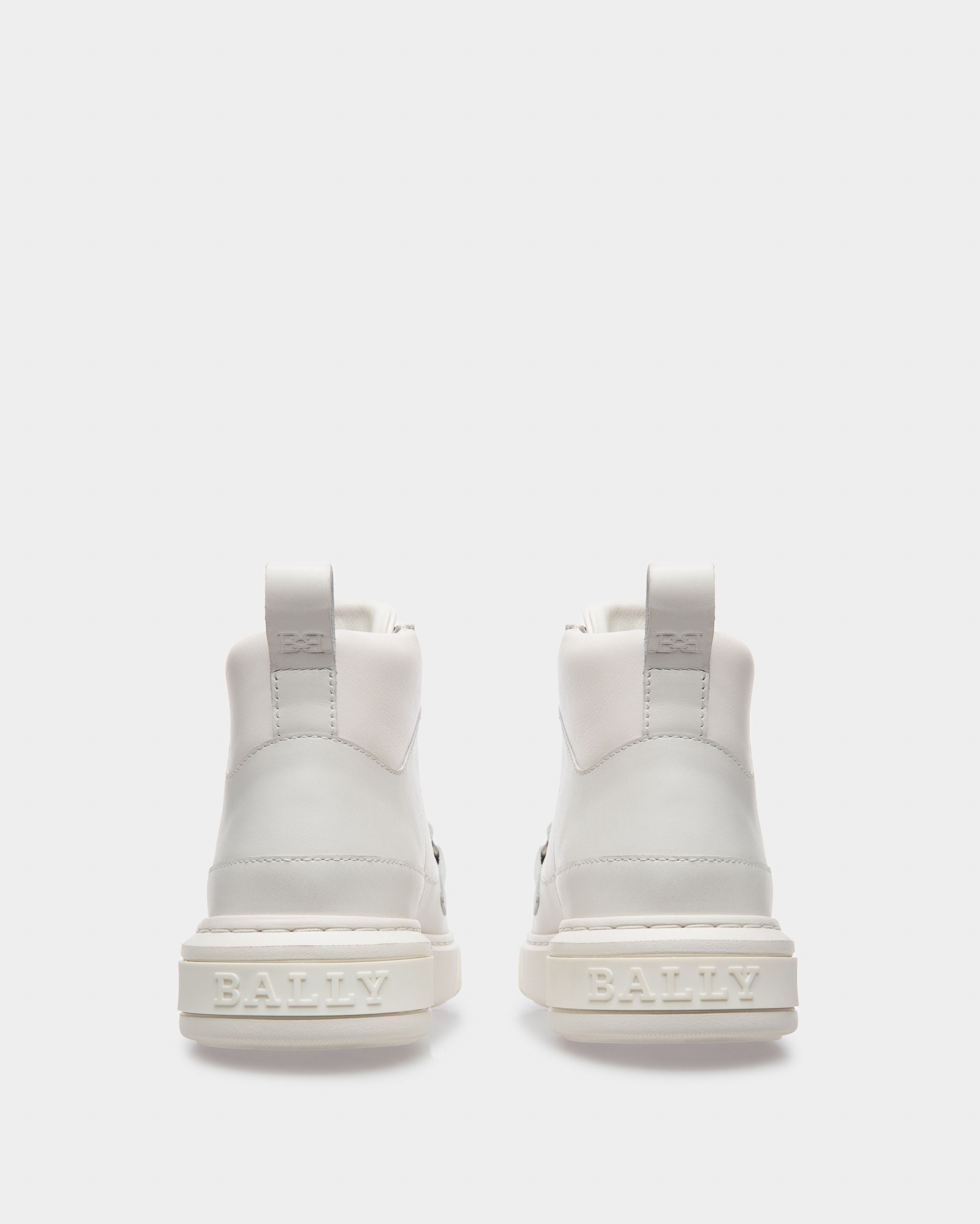 Merryk Leather Sneakers In White - Women's - Bally - 04