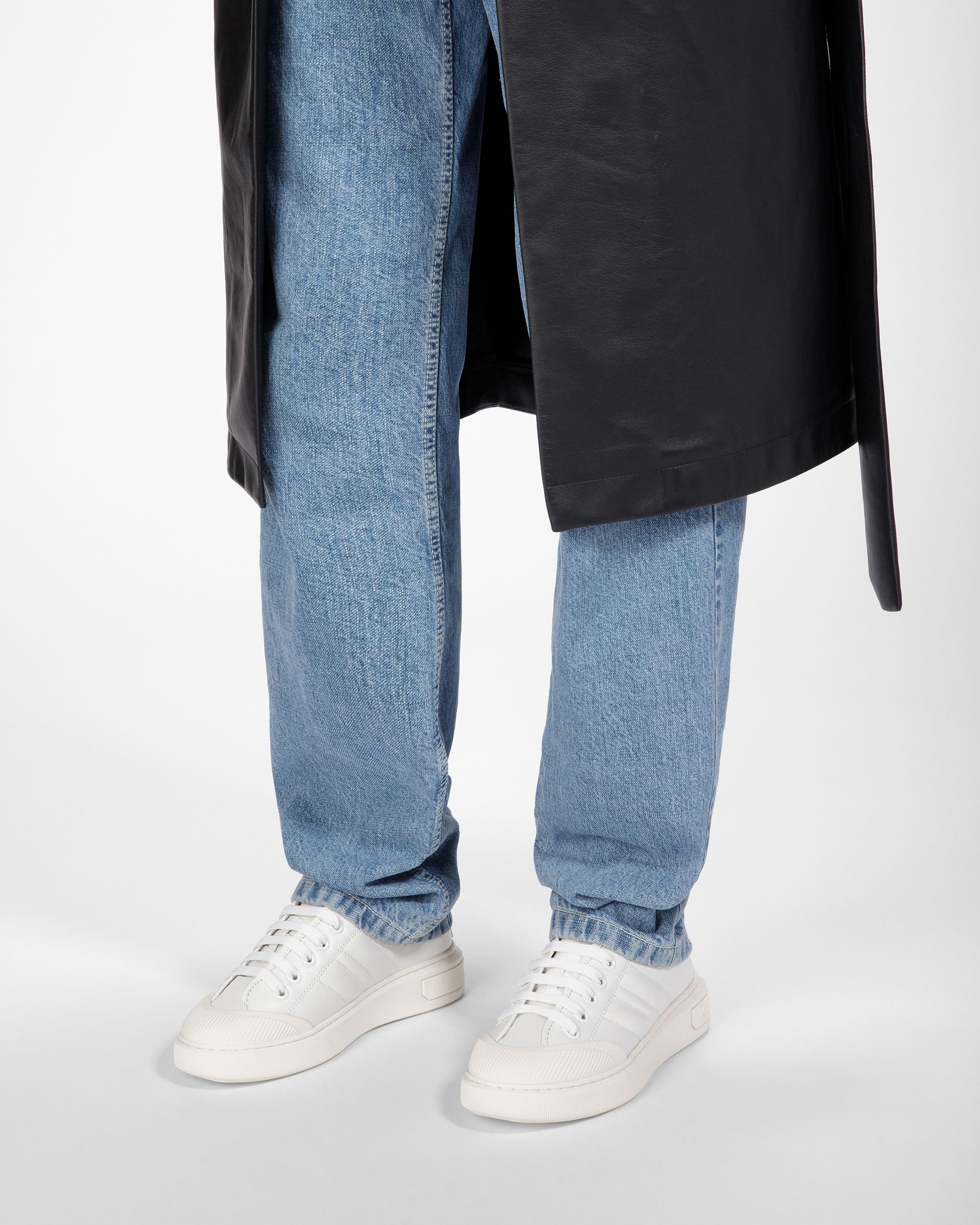 Medyn Leather Sneakers In White - Women's - Bally - 07