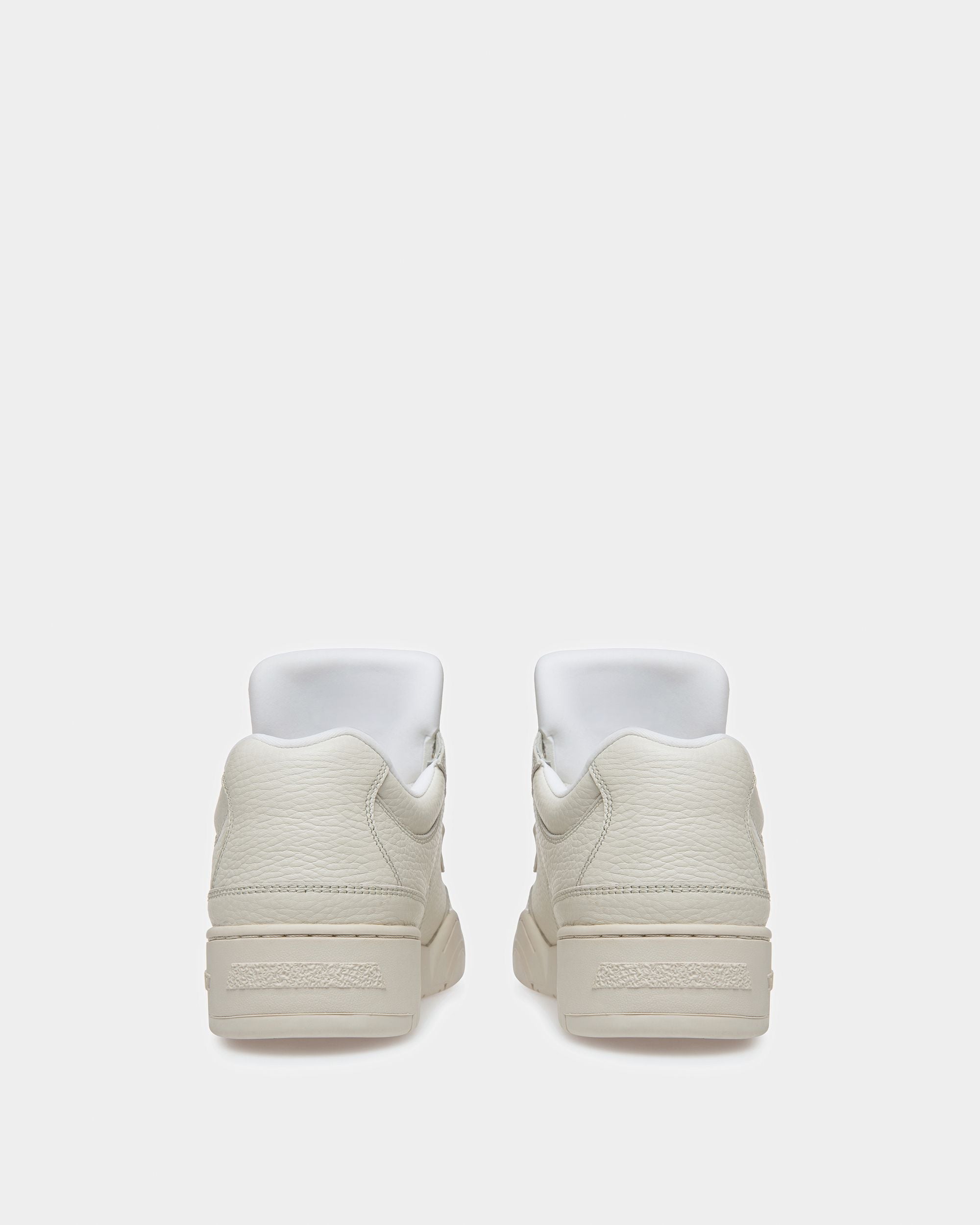 Kiro Leather Sneakers In Dusty White - Women's - Bally - 04
