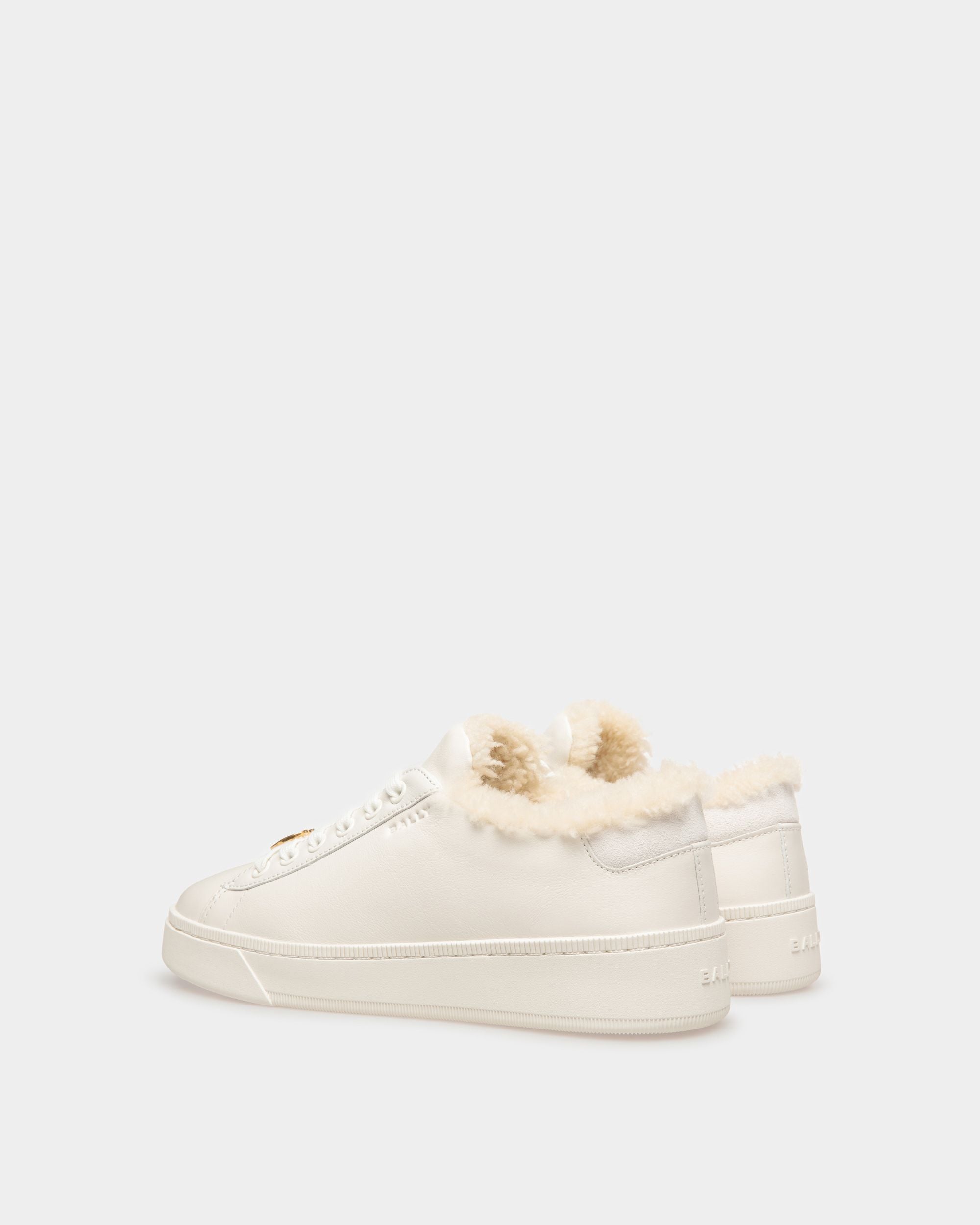 Raise Sneakers In White Leather - Women's - Bally - 05